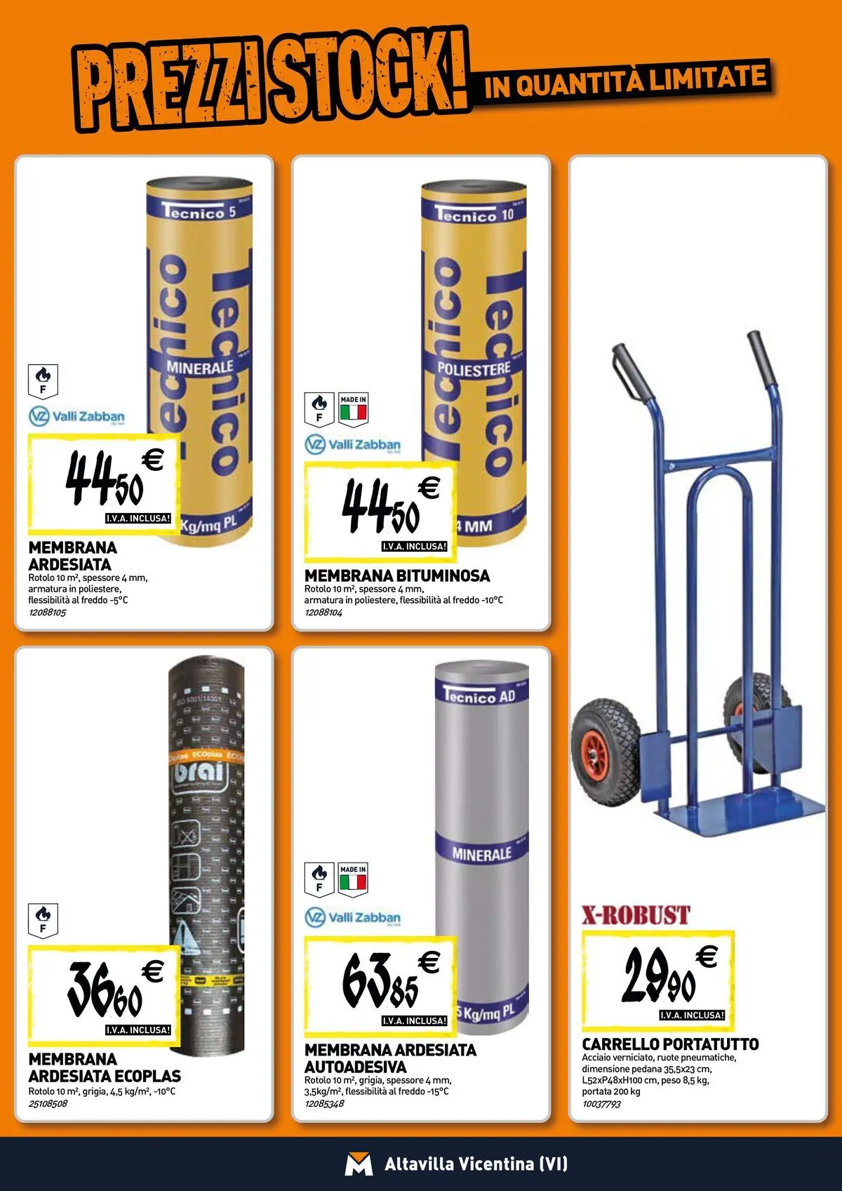 Nuovo TECNOMAT - Straordinari prezzi stock! dal 27/05/2026 > offerte anteprima 🛍️ | Pagina: 14 | Prodotti: Carrello