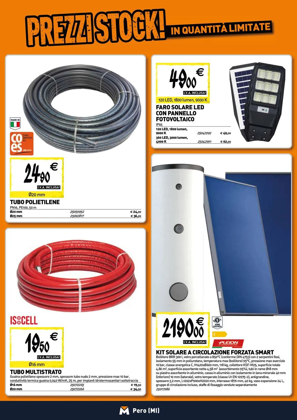 Nuovo TECNOMAT - Straordinari prezzi stock! dal 27/05/2026 > offerte anteprima 🛍️ | Pagina: 8 | Prodotti: Tubo, Alluminio, Bollitore, Vaso