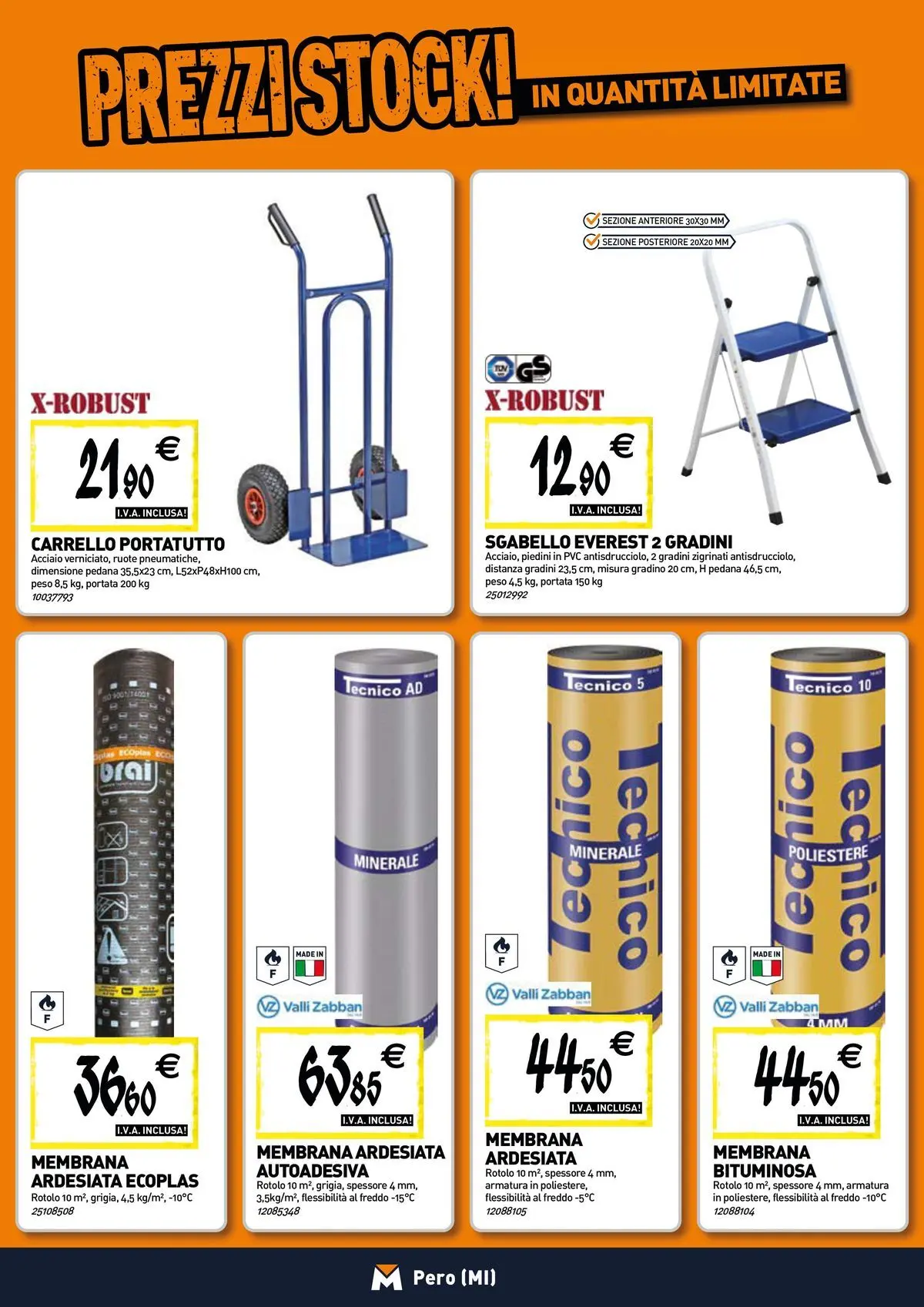 Nuovo TECNOMAT - Straordinari prezzi stock! dal 27/05/2026 > offerte anteprima 🛍️ | Pagina: 14 | Prodotti: Carrello, Sgabello