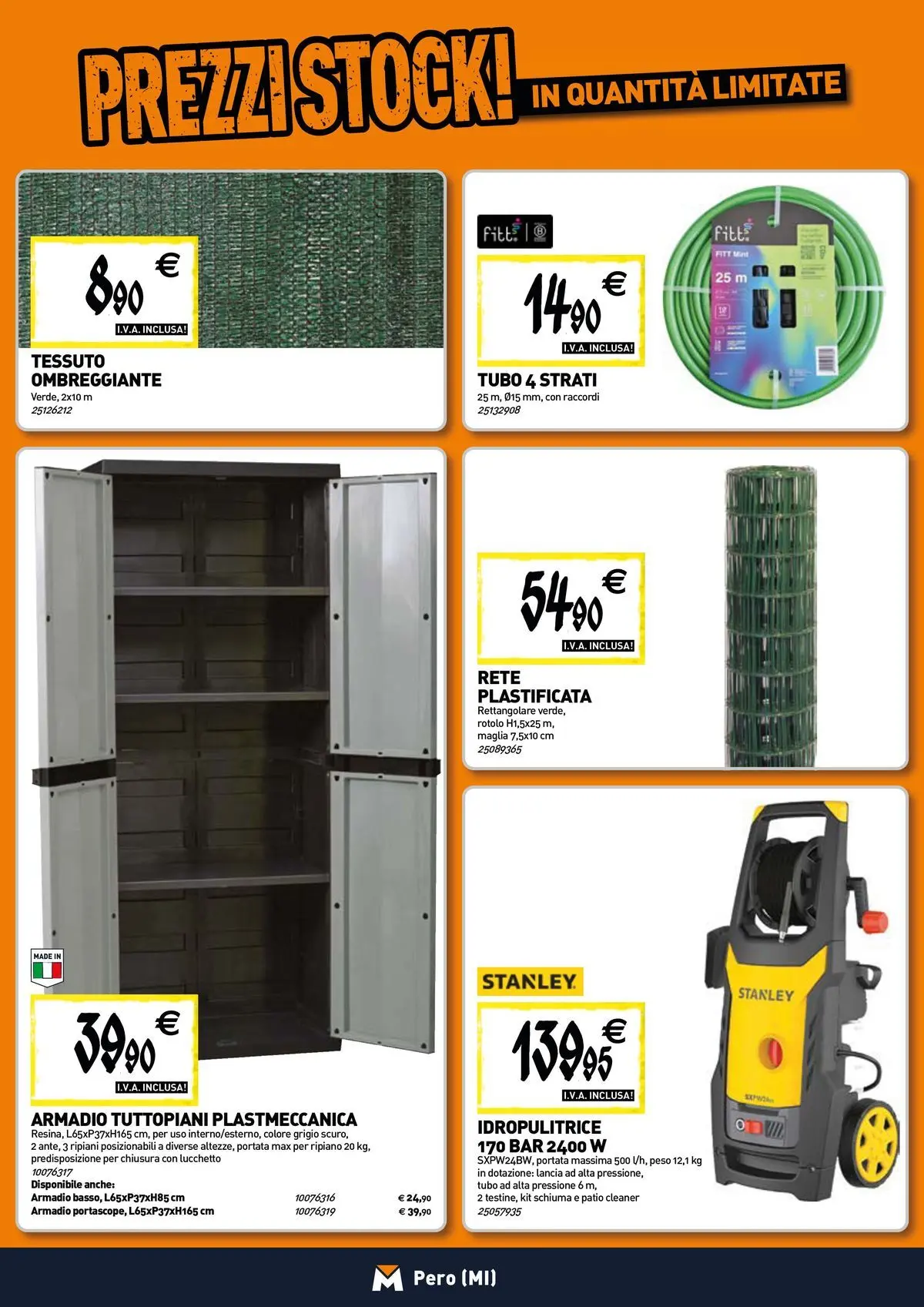 Nuovo TECNOMAT - Straordinari prezzi stock! dal 27/05/2026 > offerte anteprima 🛍️ | Pagina: 17 | Prodotti: Ripiano, Tubo, Idropulitrice, Armadio