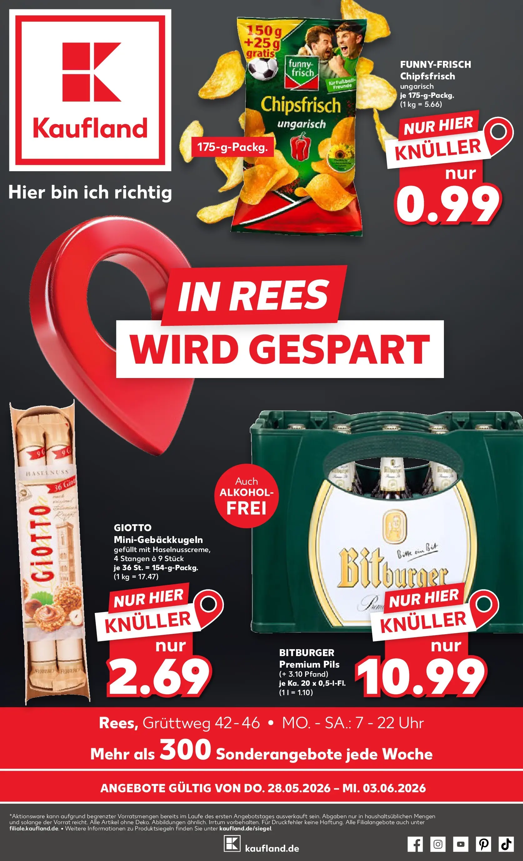 Prospekt Kaufland ab 27.05.2026 » Angebote und Werbung Online | Seite: 1 Prospekt Kaufland ab 27.05.2026 » Angebote Online zum Blättern | Seite: 1