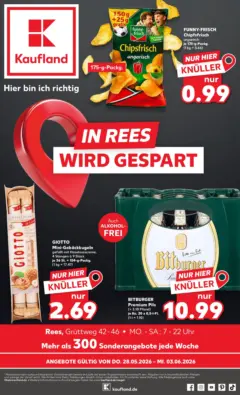 Kaufland Prospekt Rees ab 27.05.2026 gültig