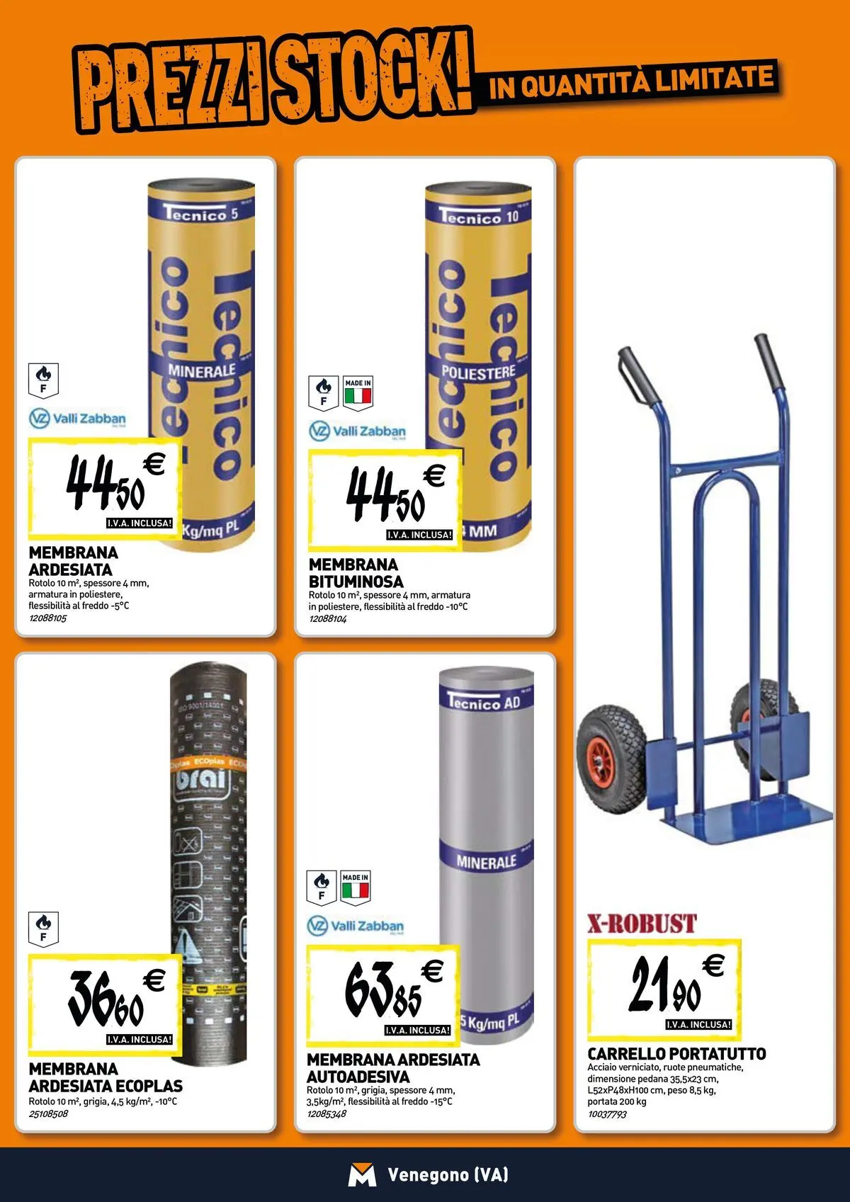 Nuovo TECNOMAT - Straordinari prezzi stock! dal 27/05/2026 > offerte anteprima 🛍️ | Pagina: 14 | Prodotti: Carrello