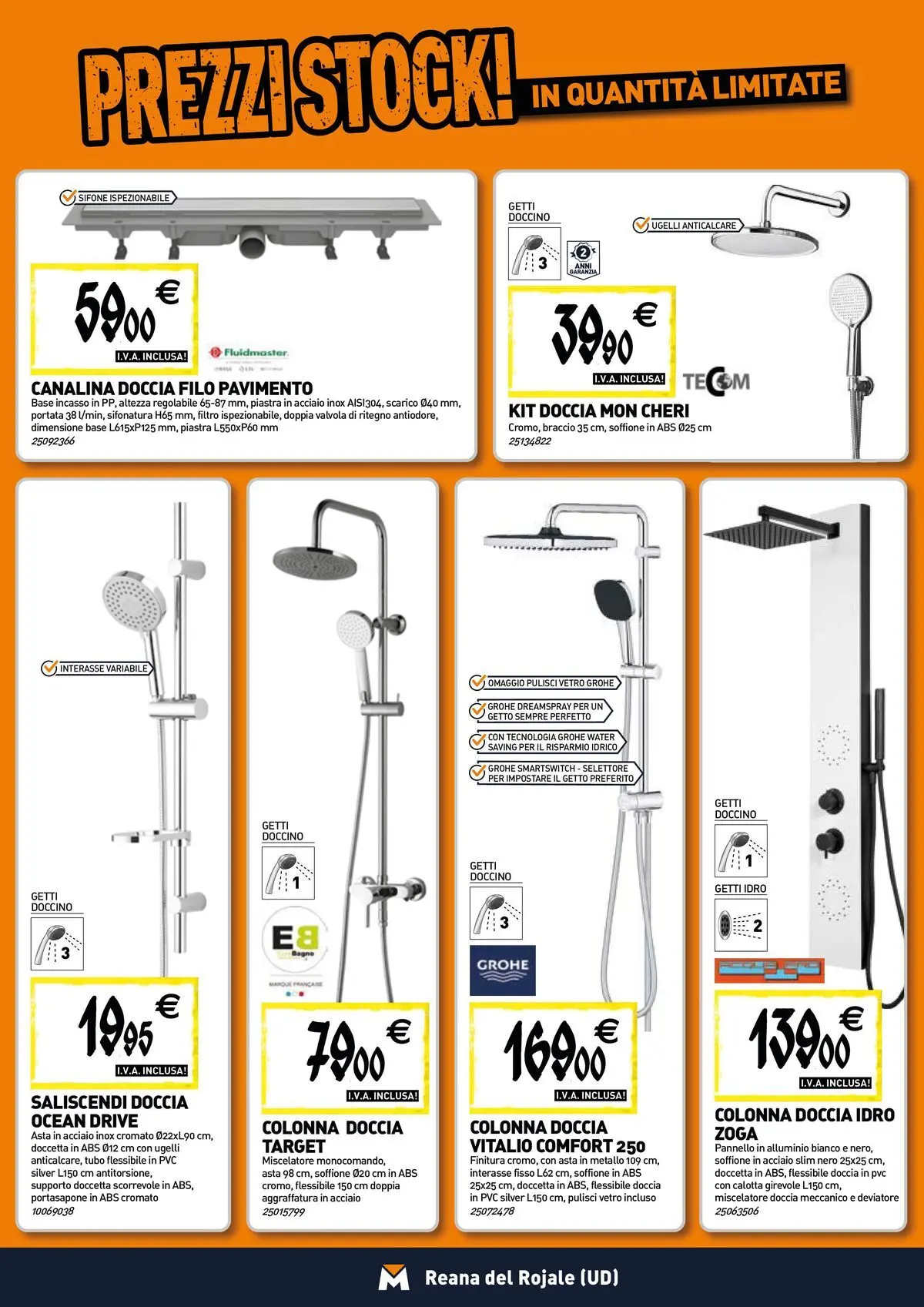 Nuovo TECNOMAT - Straordinari prezzi stock! dal 27/05/2026 > offerte anteprima 🛍️ | Pagina: 3 | Prodotti: Anticalcare, Miscelatore, Alluminio, Doccia
