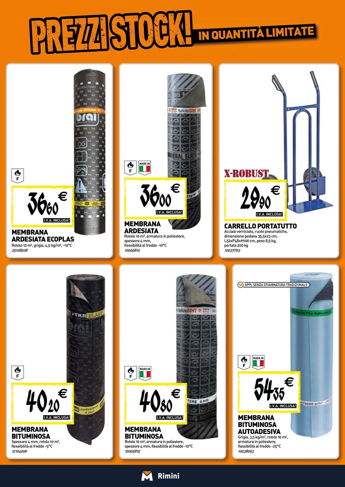 Nuovo TECNOMAT - Straordinari prezzi stock! dal 27/05/2026 > offerte anteprima 🛍️ | Pagina: 14 | Prodotti: Carrello