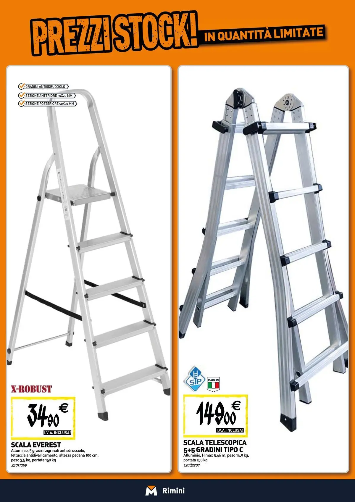 Nuovo TECNOMAT - Straordinari prezzi stock! dal 27/05/2026 > offerte anteprima 🛍️ | Pagina: 15 | Prodotti: Scala