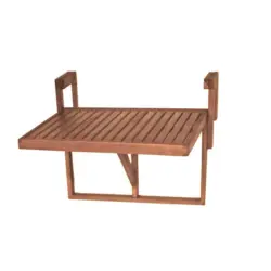Balkonh&auml;ngetisch Berkeley ca. 65x64x52 cm Holz ge&ouml;lt
