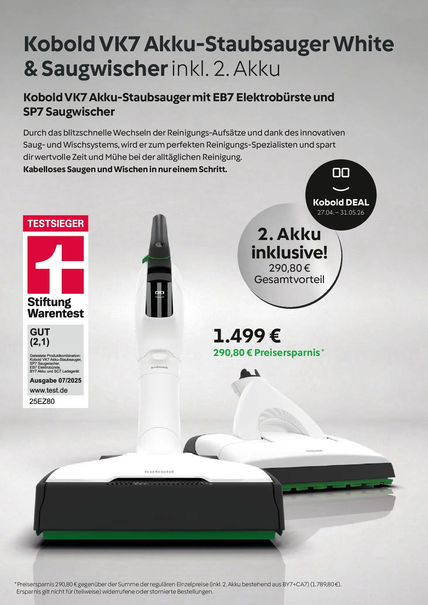 Angebote - Vorwerk: Mehr als sauber (ab 22.05.2026) zum Blättern | Seite: 5 | Produkte: Ladegerät