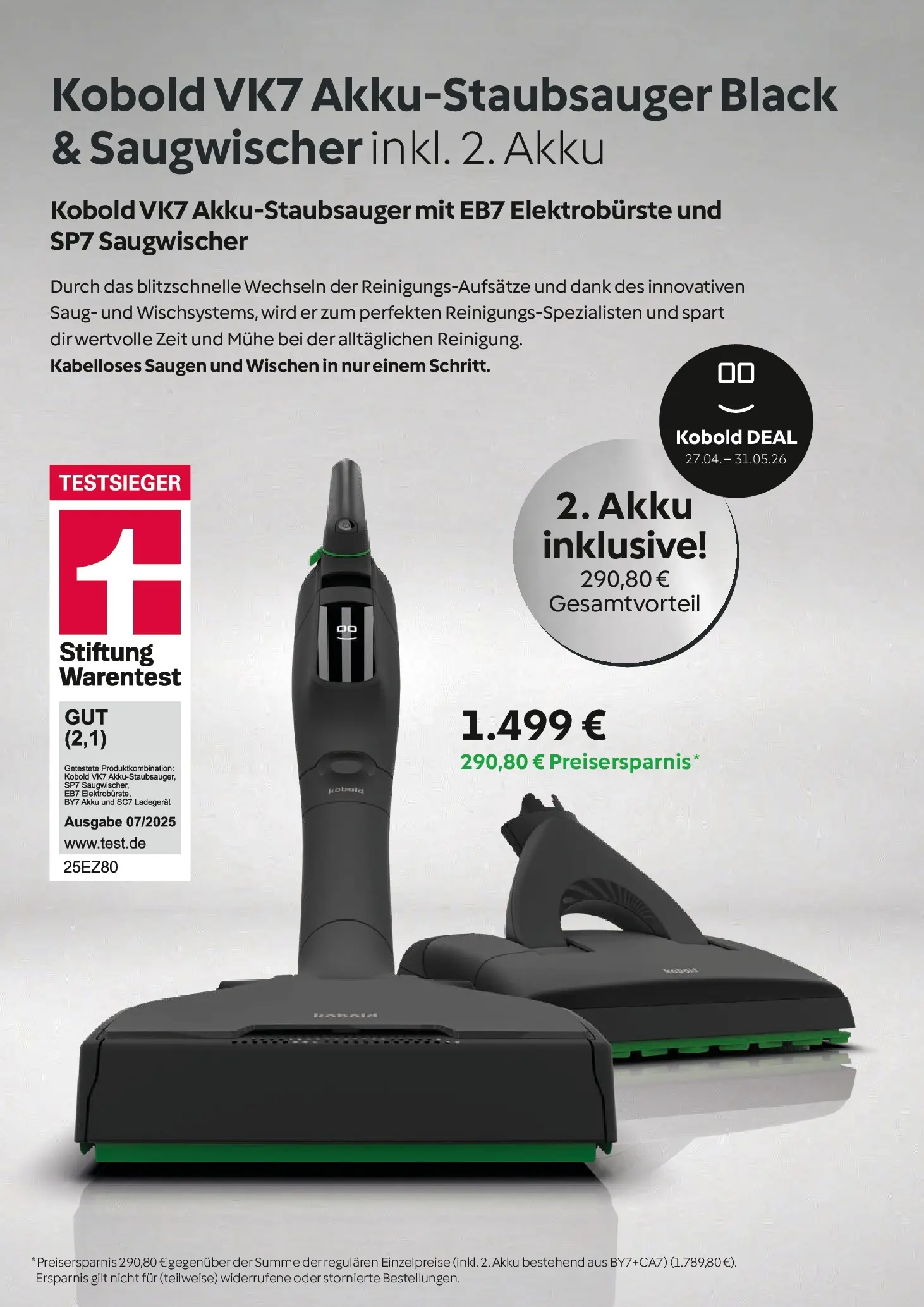 Angebote - Vorwerk: Mehr als sauber (ab 22.05.2026) zum Blättern | Seite: 6 | Produkte: Ladegerät