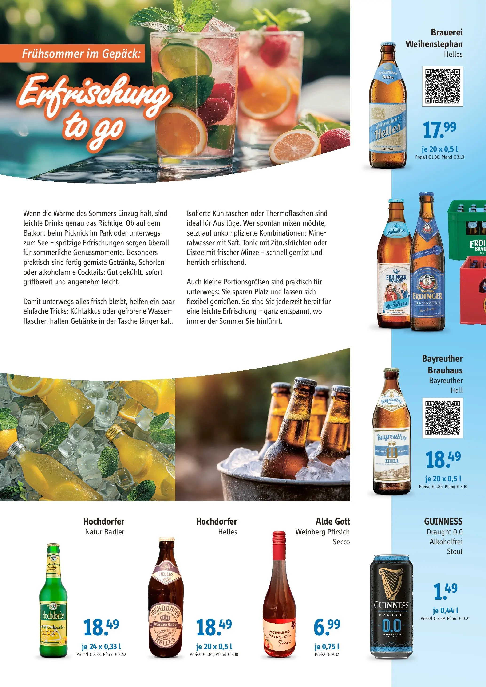 Angebote - Getränke Kusche: Angebote (ab 23.05.2026) zum Blättern | Seite: 2 | Produkte: Bayreuther hell, Tasche, Radler, Wasser