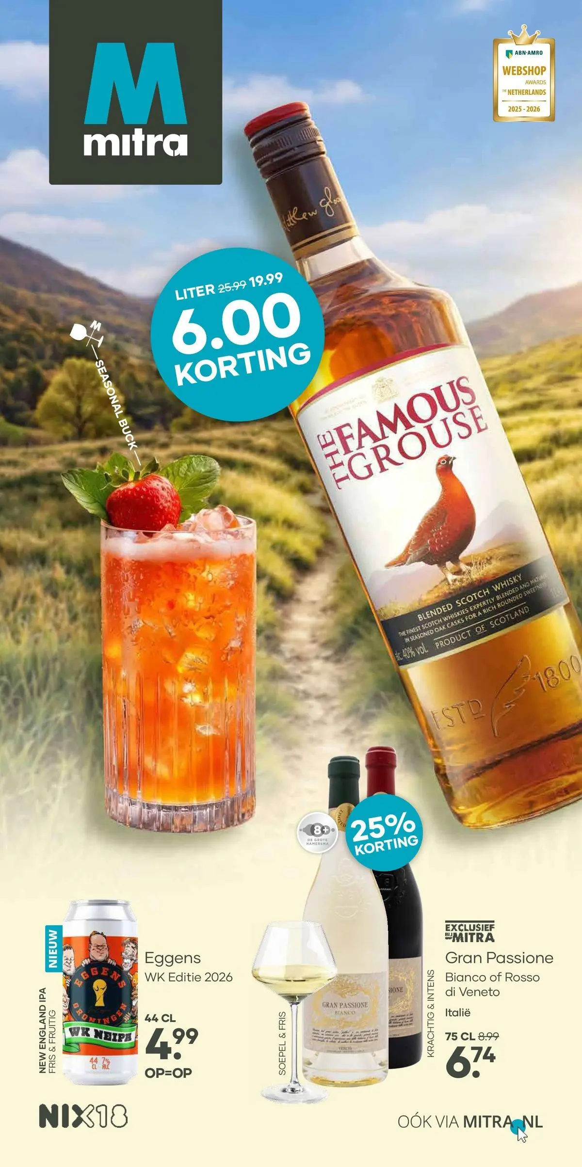 Mitra folder vanaf 24-05-2026 || NIEUWE | Pagina: 1 | Producten: Whisky