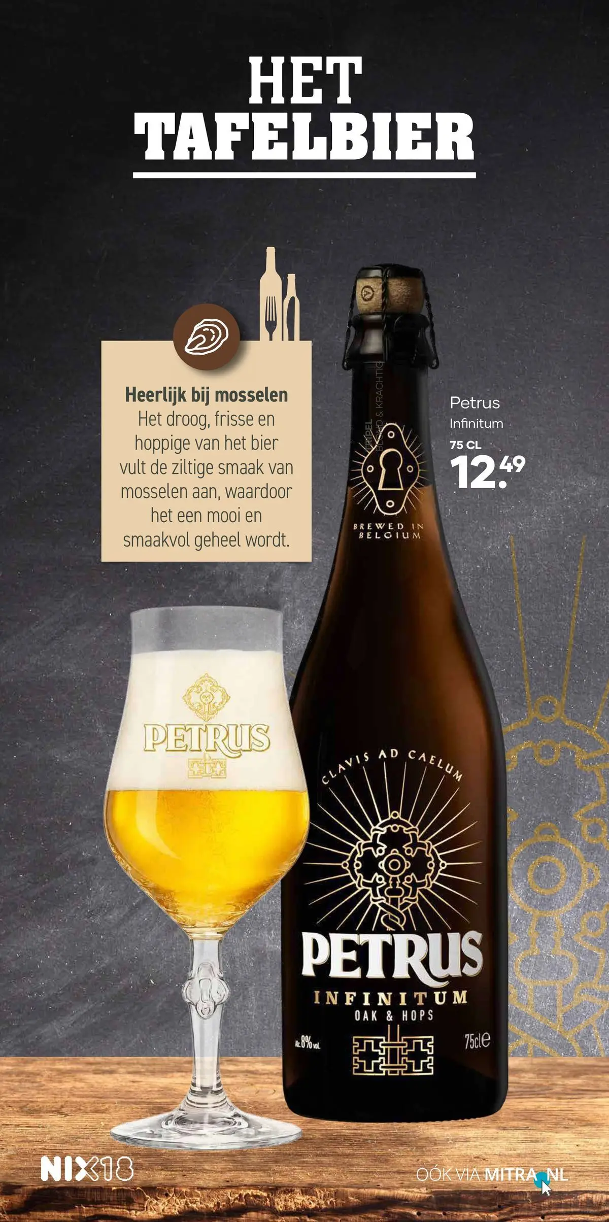 Mitra folder vanaf 24-05-2026 || NIEUWE | Pagina: 15 | Producten: Bier, Mosselen