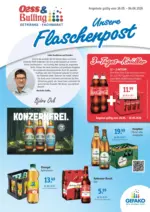Gefako Getr&auml;nke Oess & Bulling: Angebote - bis 06.06.2026