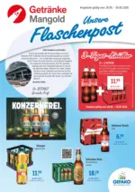 Gefako Getr&auml;nke Mangold: Angebote - bis 30.05.2026