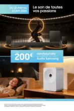 Group Digital Jusqu&rsquo;&agrave; 200&euro; rembours&eacute;s sur une s&eacute;lection de produits Audio Samsung - au 23.06.2026