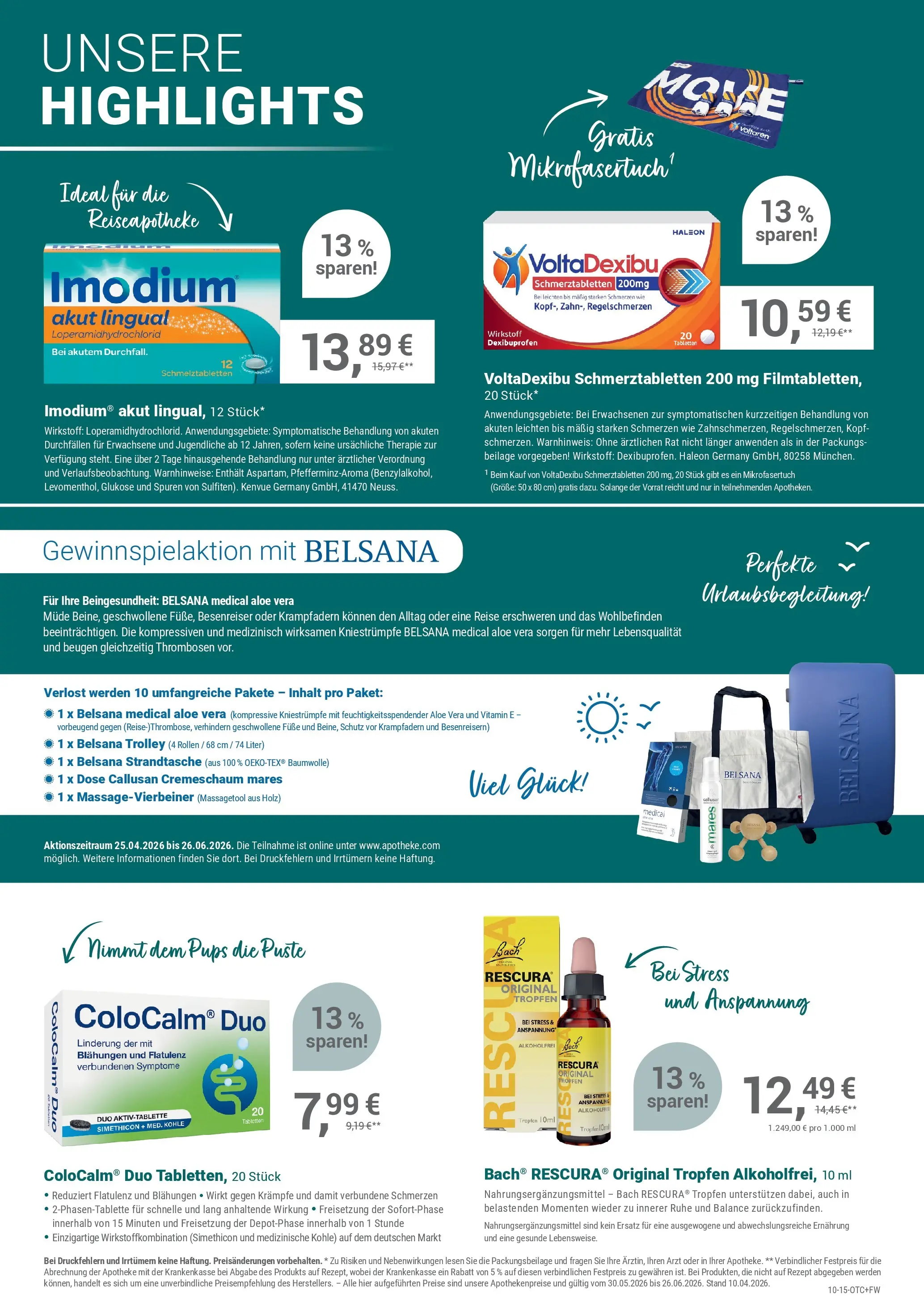 Angebote - Ihre Apotheke vor Ort: Jetzt alle Angebote auch online entdecken! (ab 29.05.2026) zum Blättern | Seite: 2 | Produkte: Kniestrümpfe