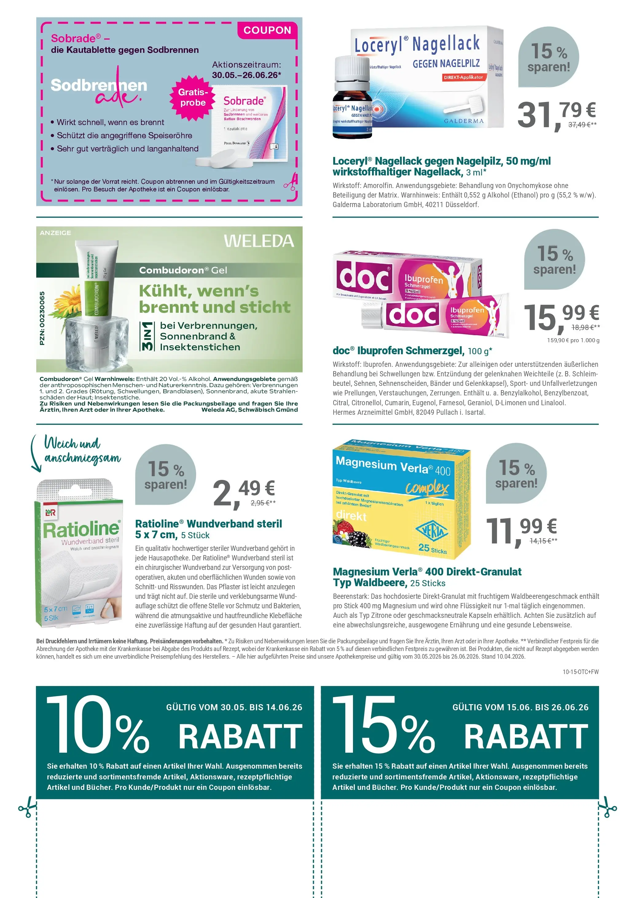 Angebote - Ihre Apotheke vor Ort: Jetzt alle Angebote auch online entdecken! (ab 29.05.2026) zum Blättern | Seite: 5 | Produkte: Nagellack, Zitrone