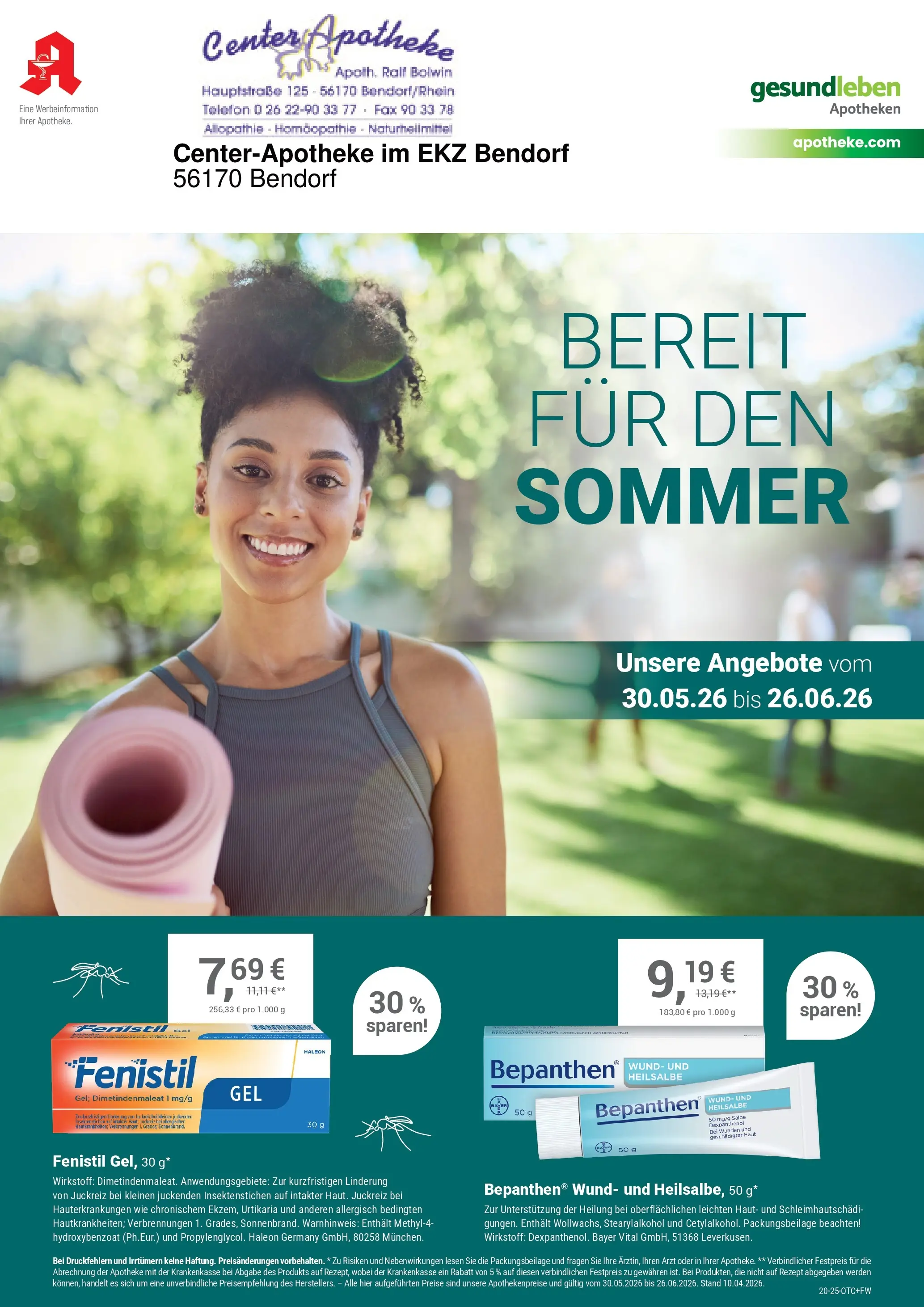 Angebote - Ihre Apotheke vor Ort: Jetzt alle Angebote auch online entdecken! (ab 29.05.2026) zum Blättern | Seite: 1 | Produkte: Telefon