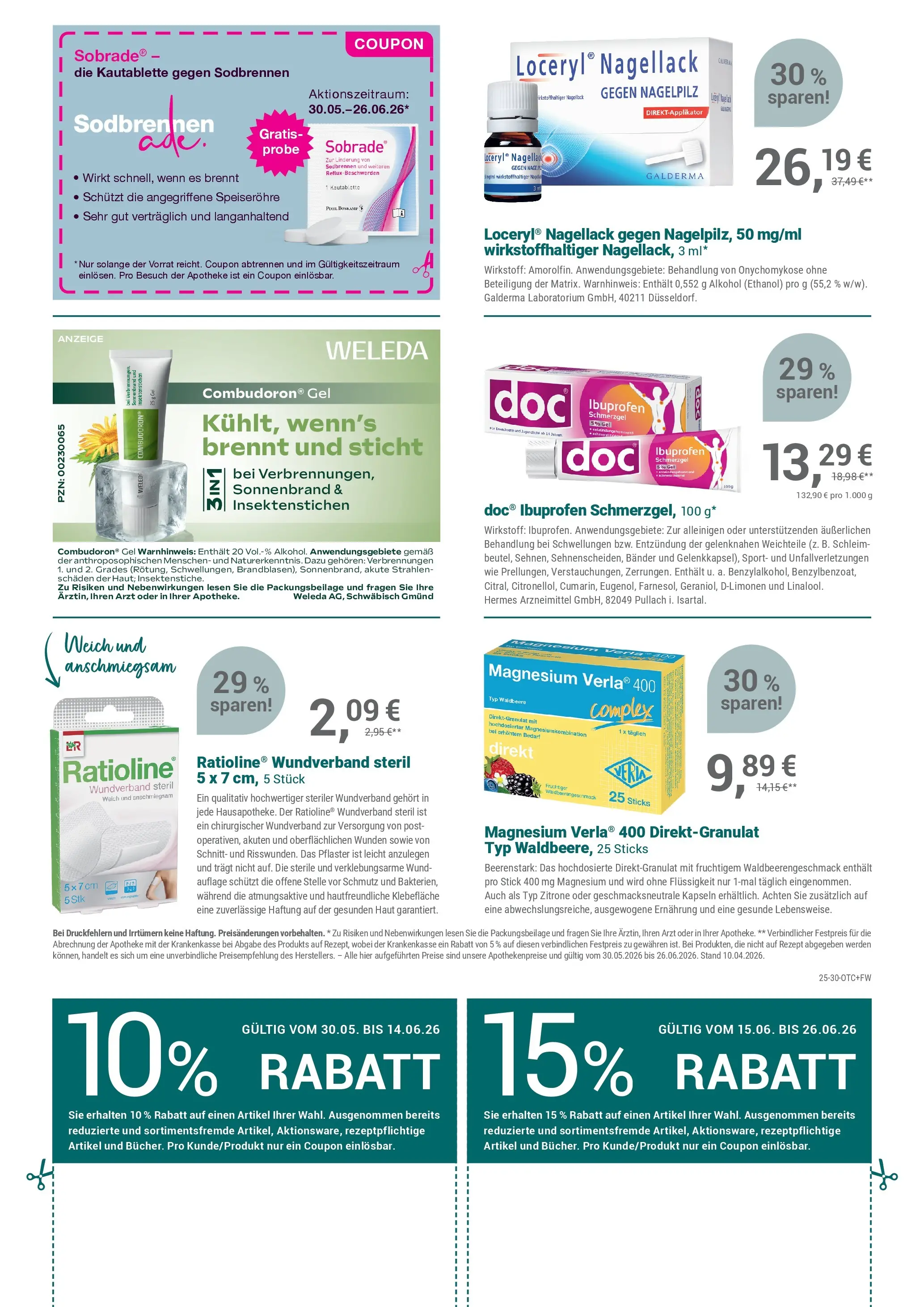 Angebote - Ihre Apotheke vor Ort: Jetzt alle Angebote auch online entdecken! (ab 29.05.2026) zum Blättern | Seite: 5 | Produkte: Nagellack, Zitrone