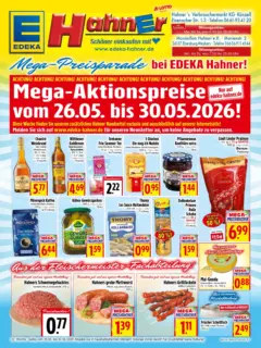 Angebote - Edeka Hahner: Wochenangebote ab 24.05.2026 gültig