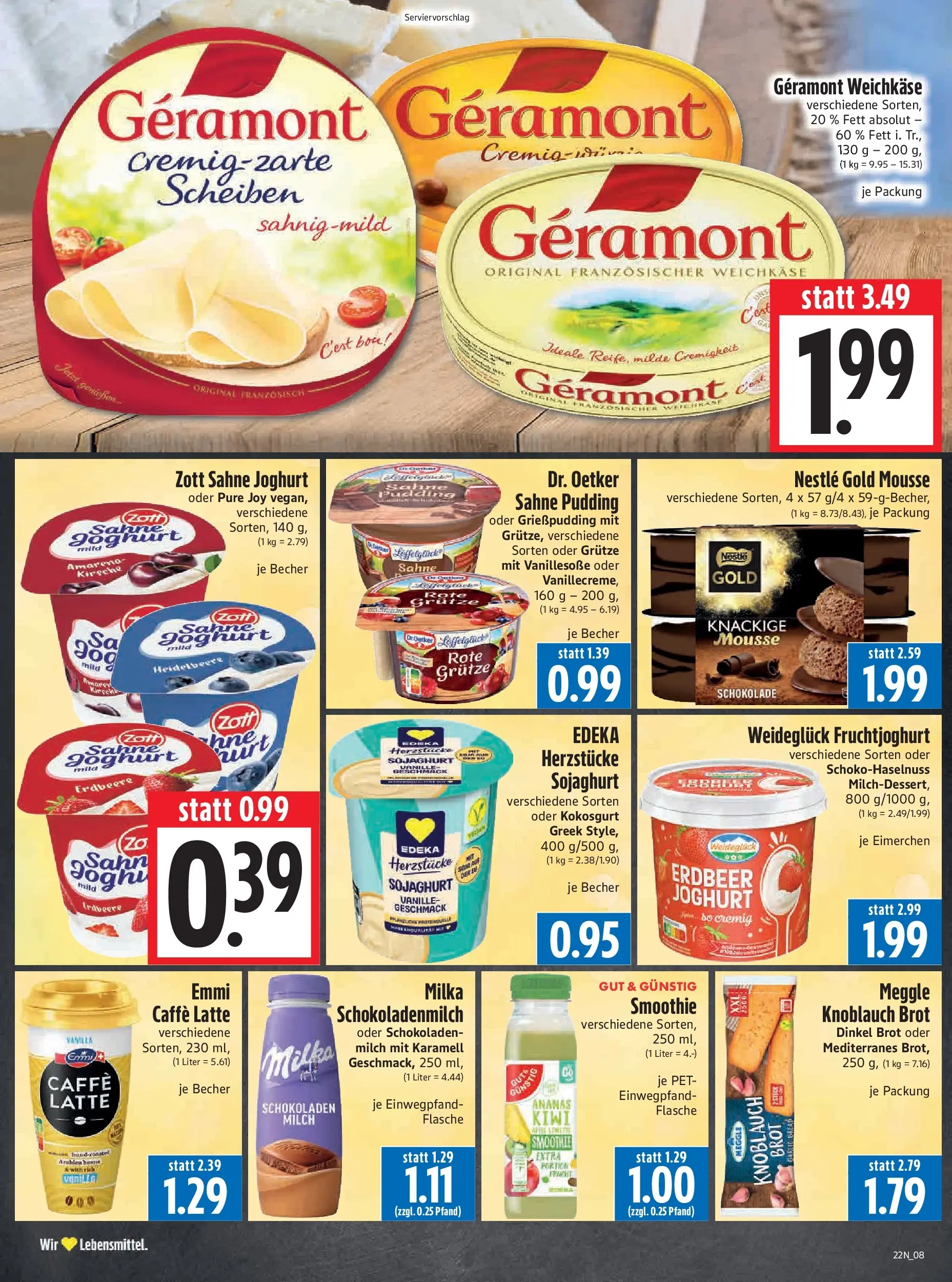 Angebote - Edeka Hahner: Wochenangebote (ab 24.05.2026) zum Blättern | Seite: 10 | Produkte: Schokolade, Ananas, Pudding, Brot
