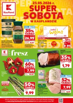 Pogląd oferty "Kaufland gazetka - Super Sobota" - ważna od 23.05.2026