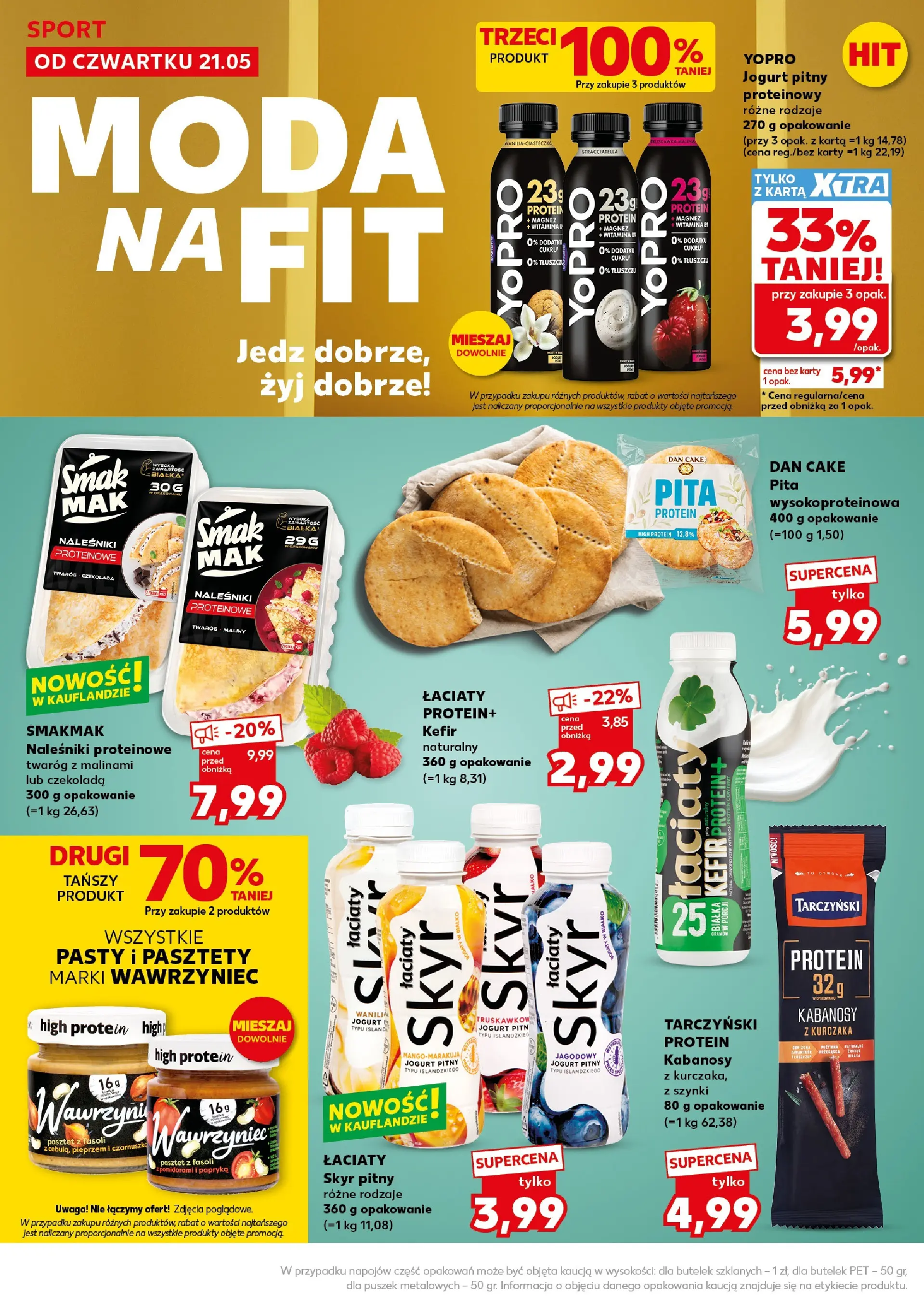 Kaufland gazetka - Super Sobota od 23.05.2026 - od jutra PDF | Strona: 20 | Produkty: Karta, Maliny, Jogurt pitny, Kabanosy
