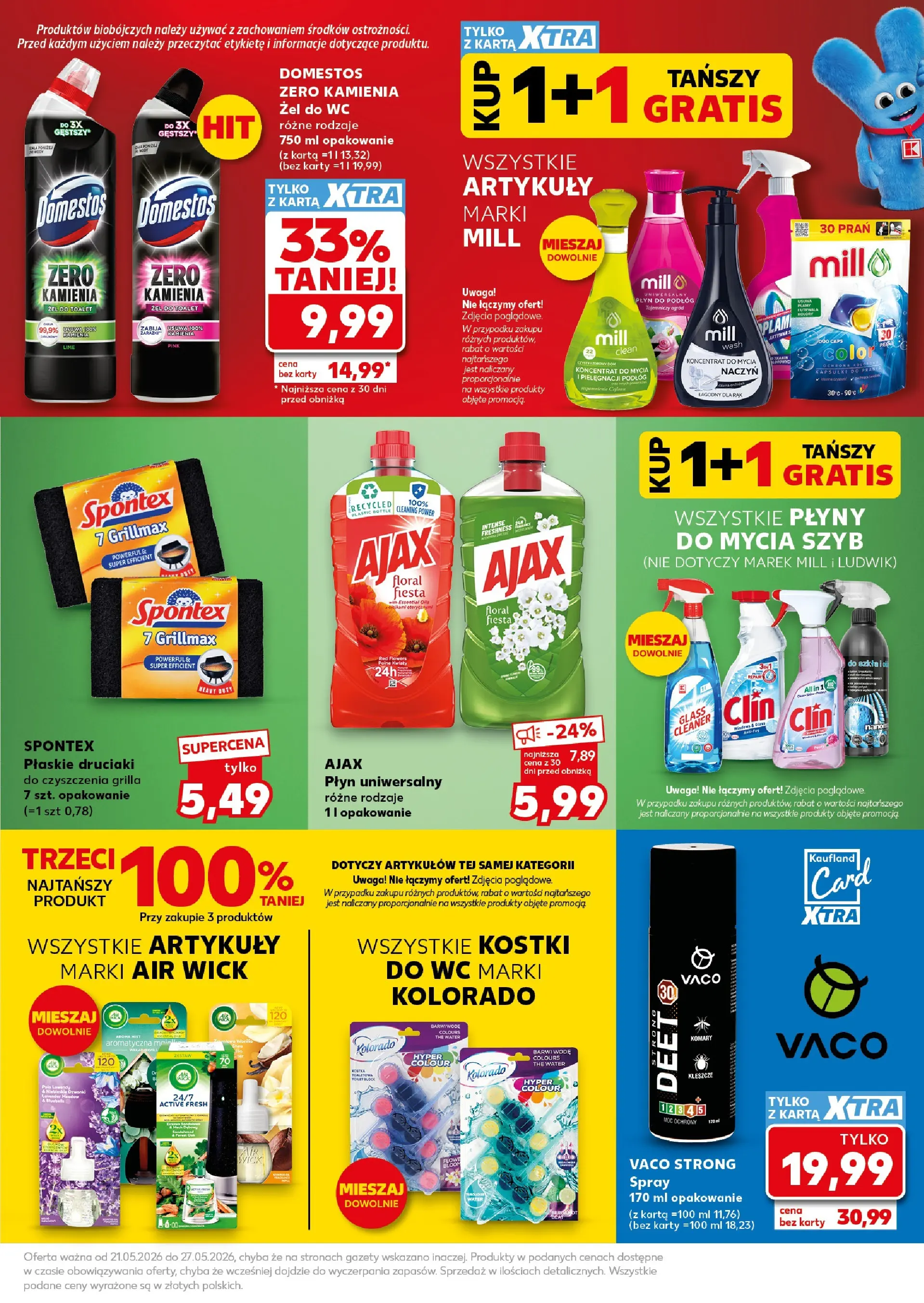Kaufland gazetka - Super Sobota od 23.05.2026 - od jutra PDF | Strona: 25 | Produkty: Karta, Cleaner, Domestos