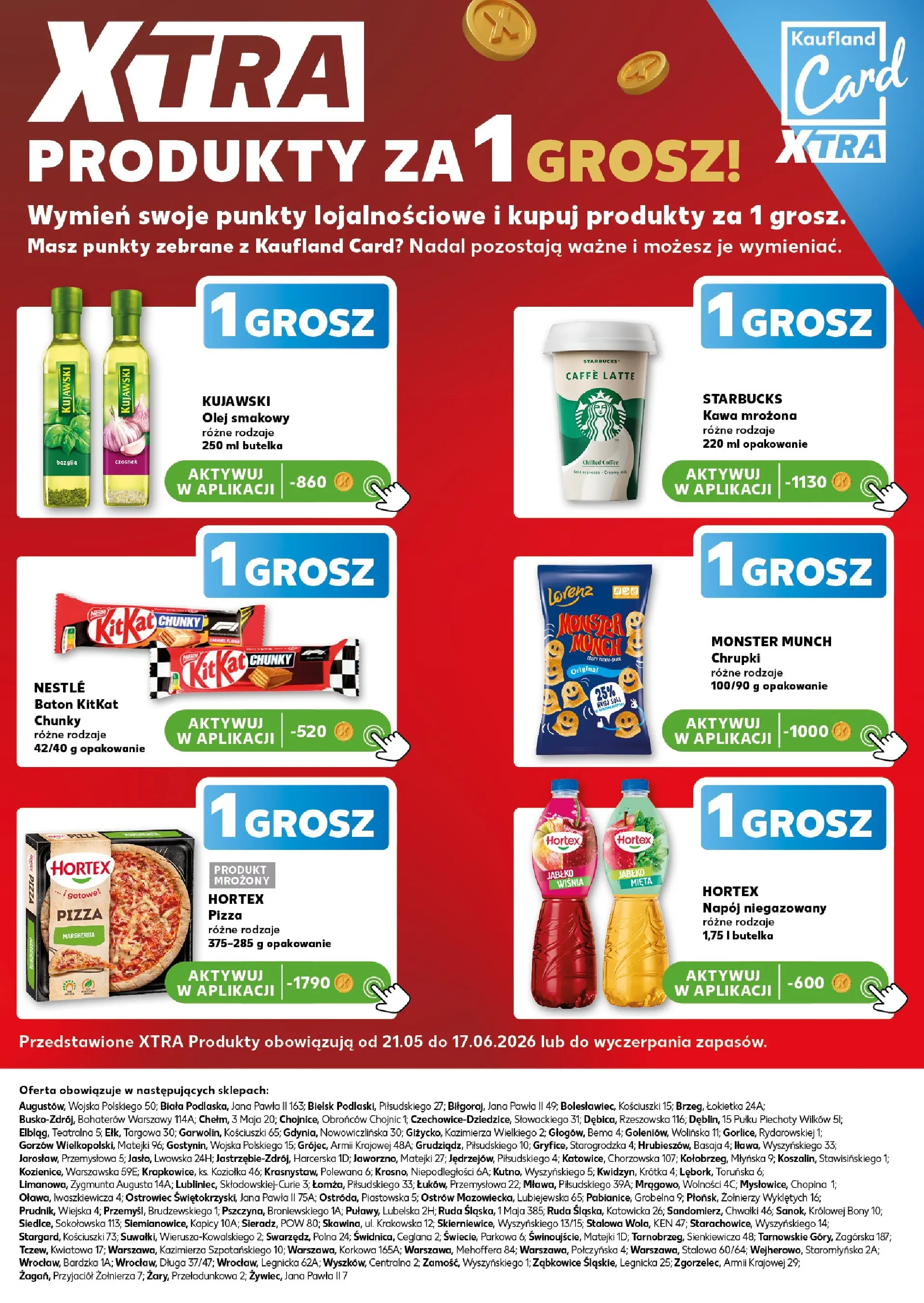 Kaufland gazetka - Super Sobota od 23.05.2026 - od jutra PDF | Strona: 26 | Produkty: Chrupki, Mięta, Olej, Kawa