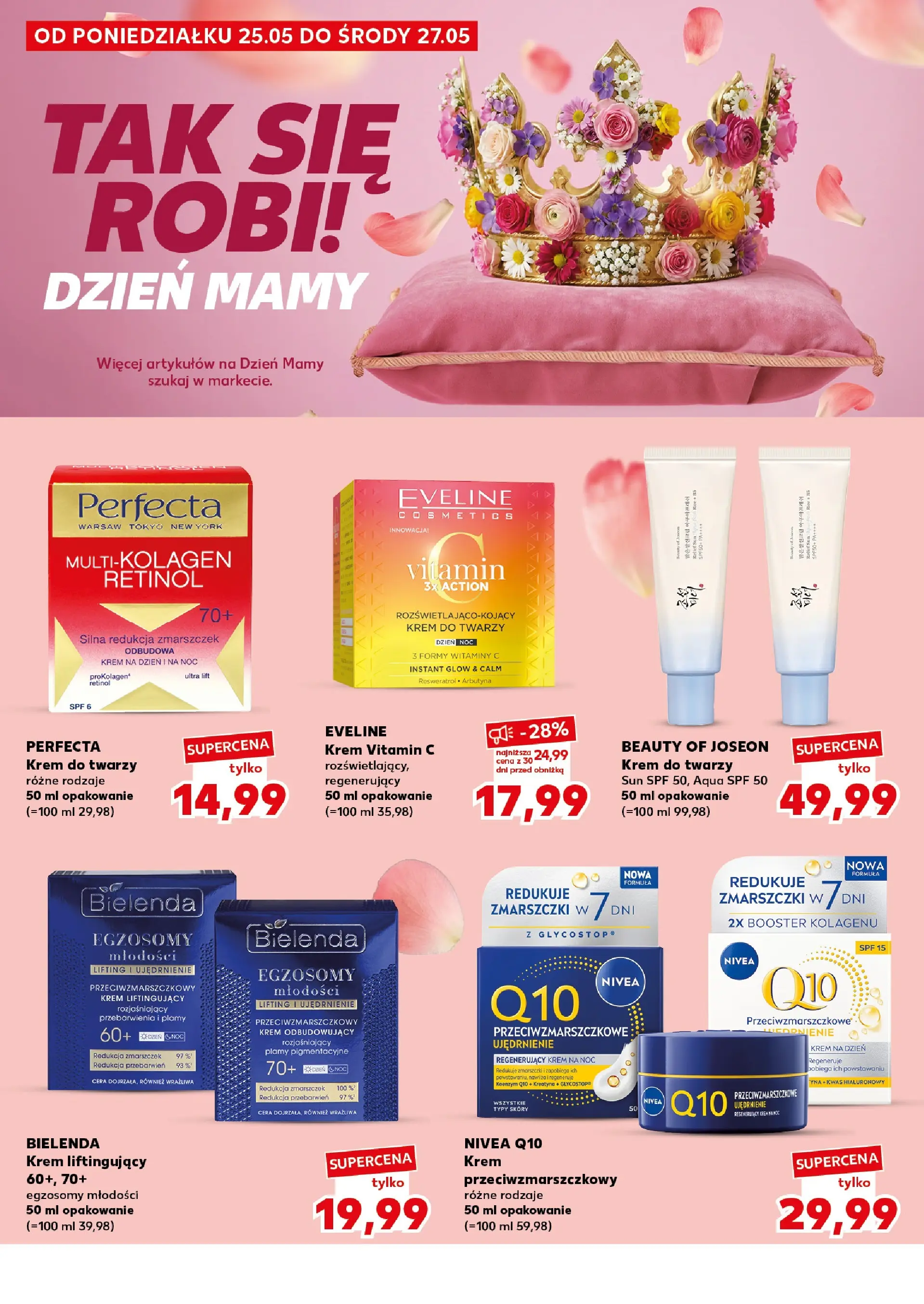 Kaufland gazetka - Mocny start od 25.05.2026 - od jutra PDF | Strona: 10 | Produkty: Krem, Krem do twarzy