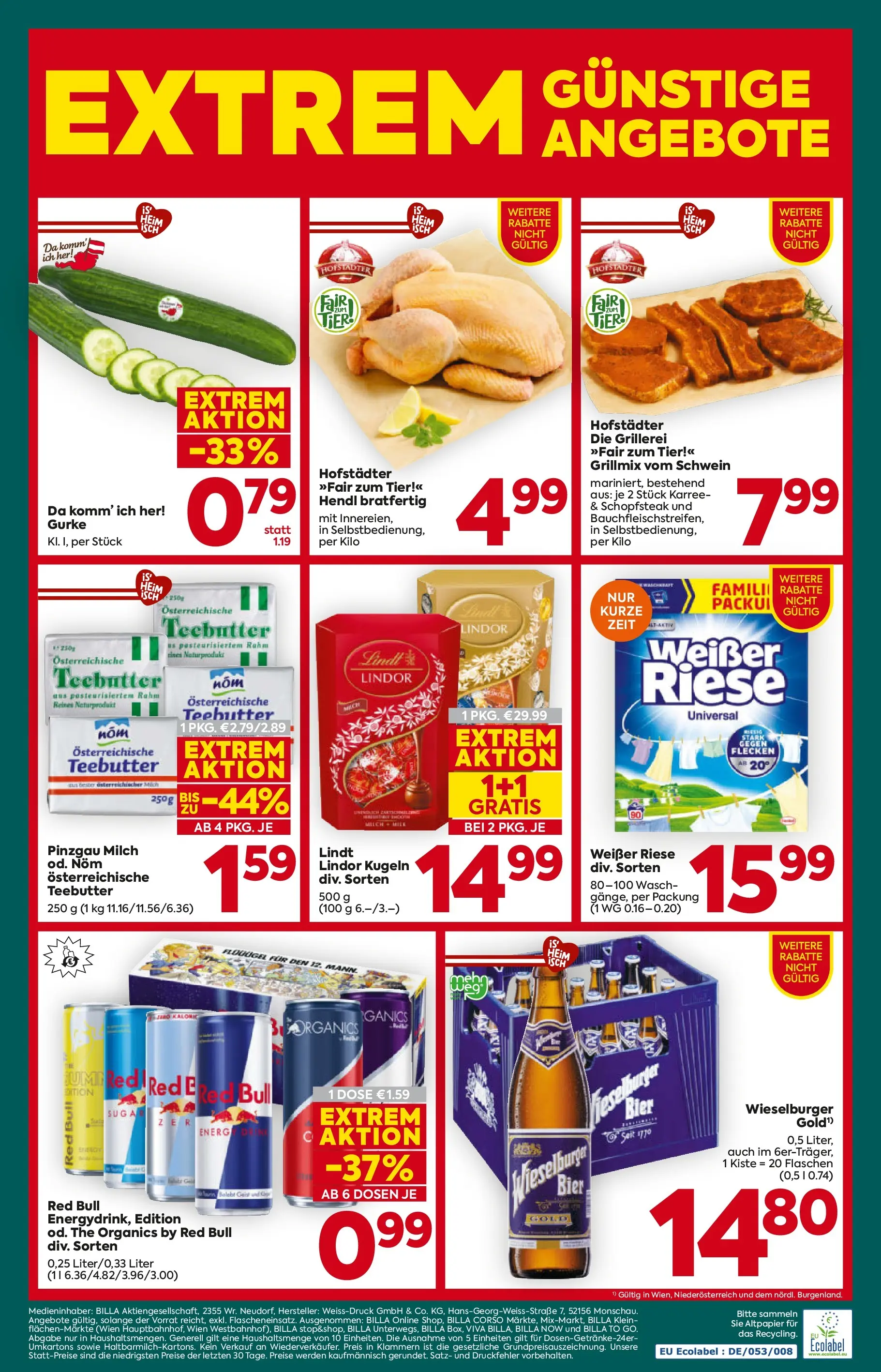 Billa Plus Flugblatt - Wien von 28.05.2026 - Aktuelle Angebote | Seite: 20 | Produkte: Milch, Bier