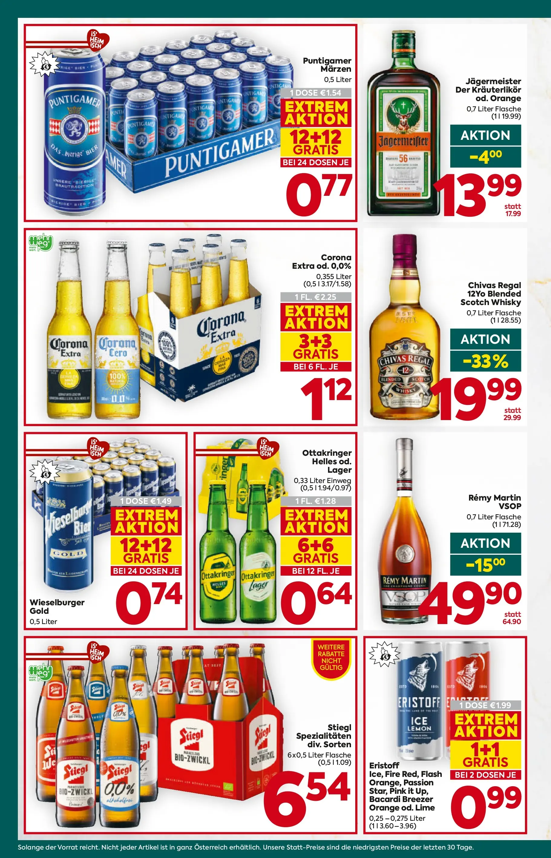 Billa Plus Flugblatt - Wien von 28.05.2026 - Aktuelle Angebote | Seite: 18 | Produkte: Regal, Bier