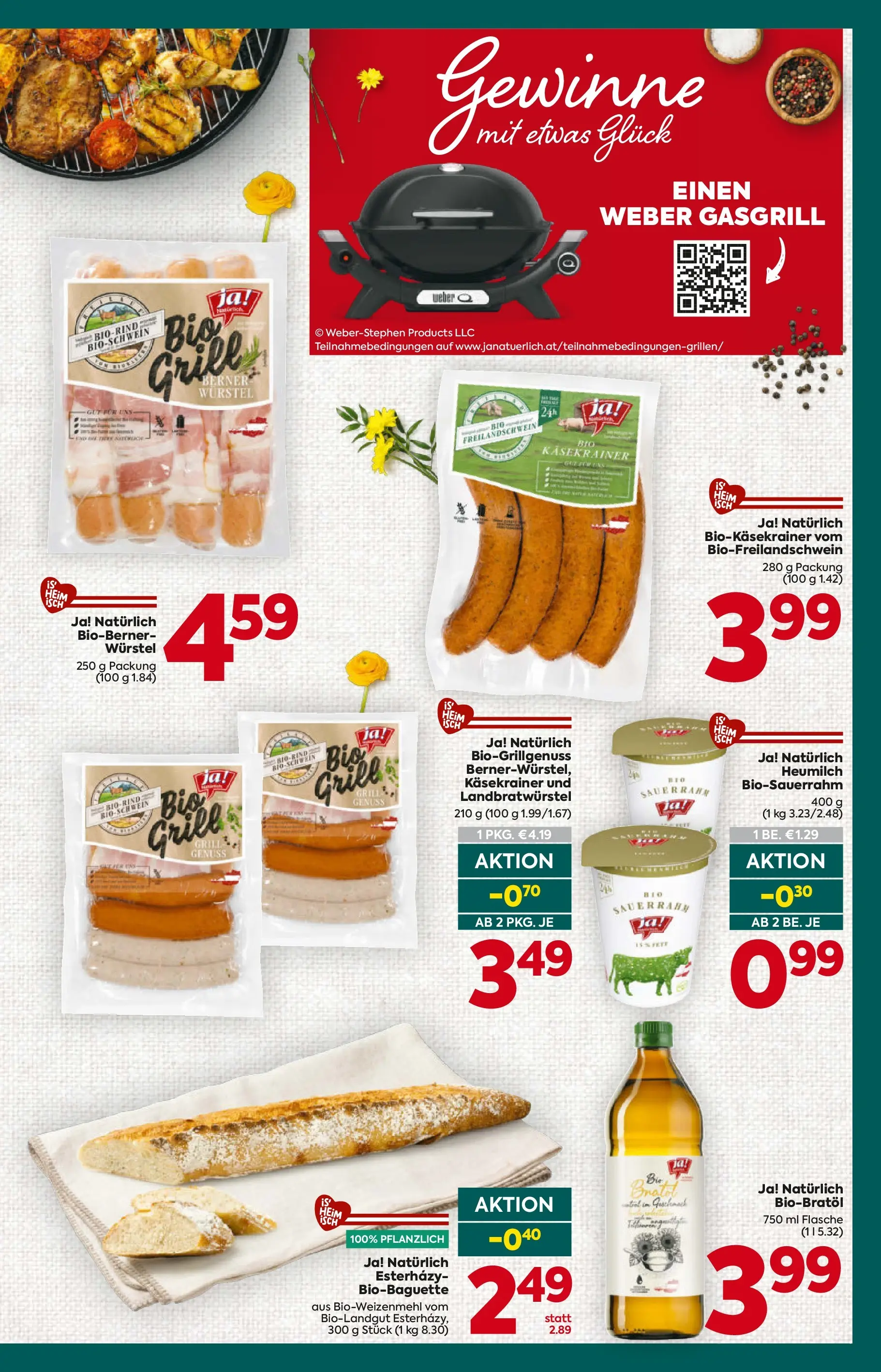 Billa Plus - BILLA PLUS: ja! Natürlich. von 27.05.2026 - Aktuelle Angebote | Seite: 3 | Produkte: Grill