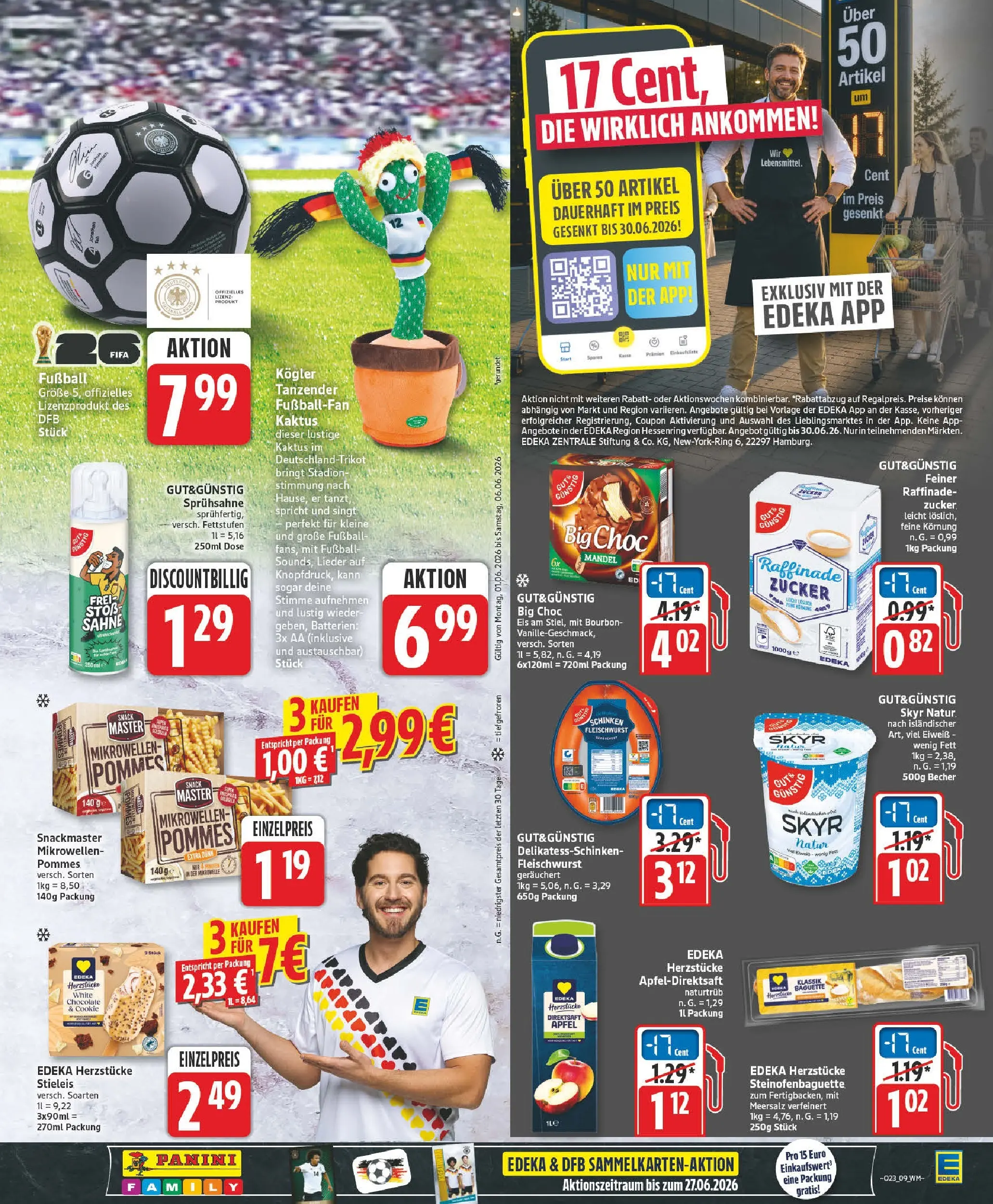 Edeka prospekt Oldenburg (ab 26.05.2026) » Angebote Online | Seite: 11 | Produkte: Apple, Fußball, Bourbon, Eis