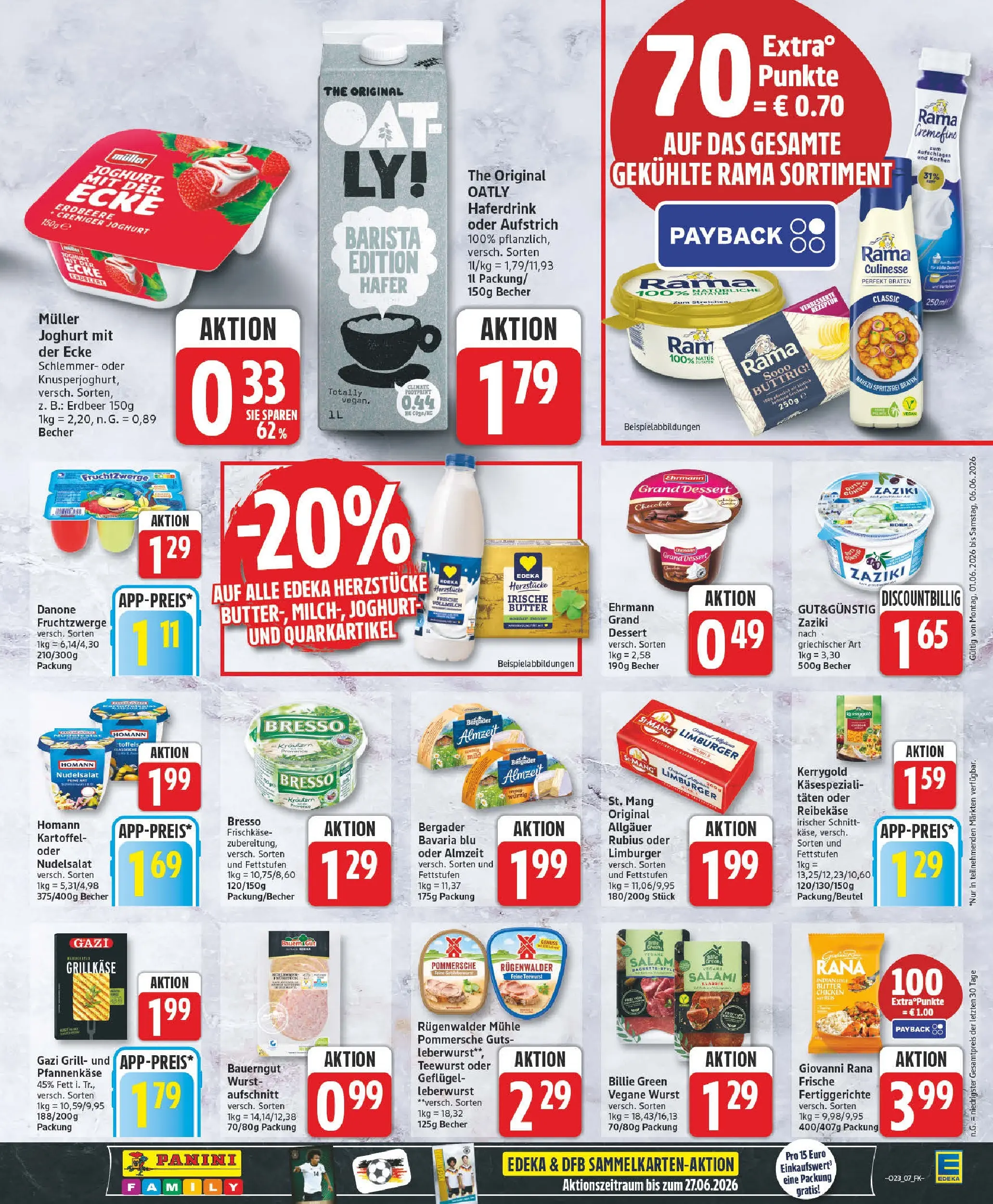 Edeka prospekt Barsinghausen (ab 26.05.2026) » Angebote Online | Seite: 7 | Produkte: Bresso, Bauerngut, Reibekase, Frischkase