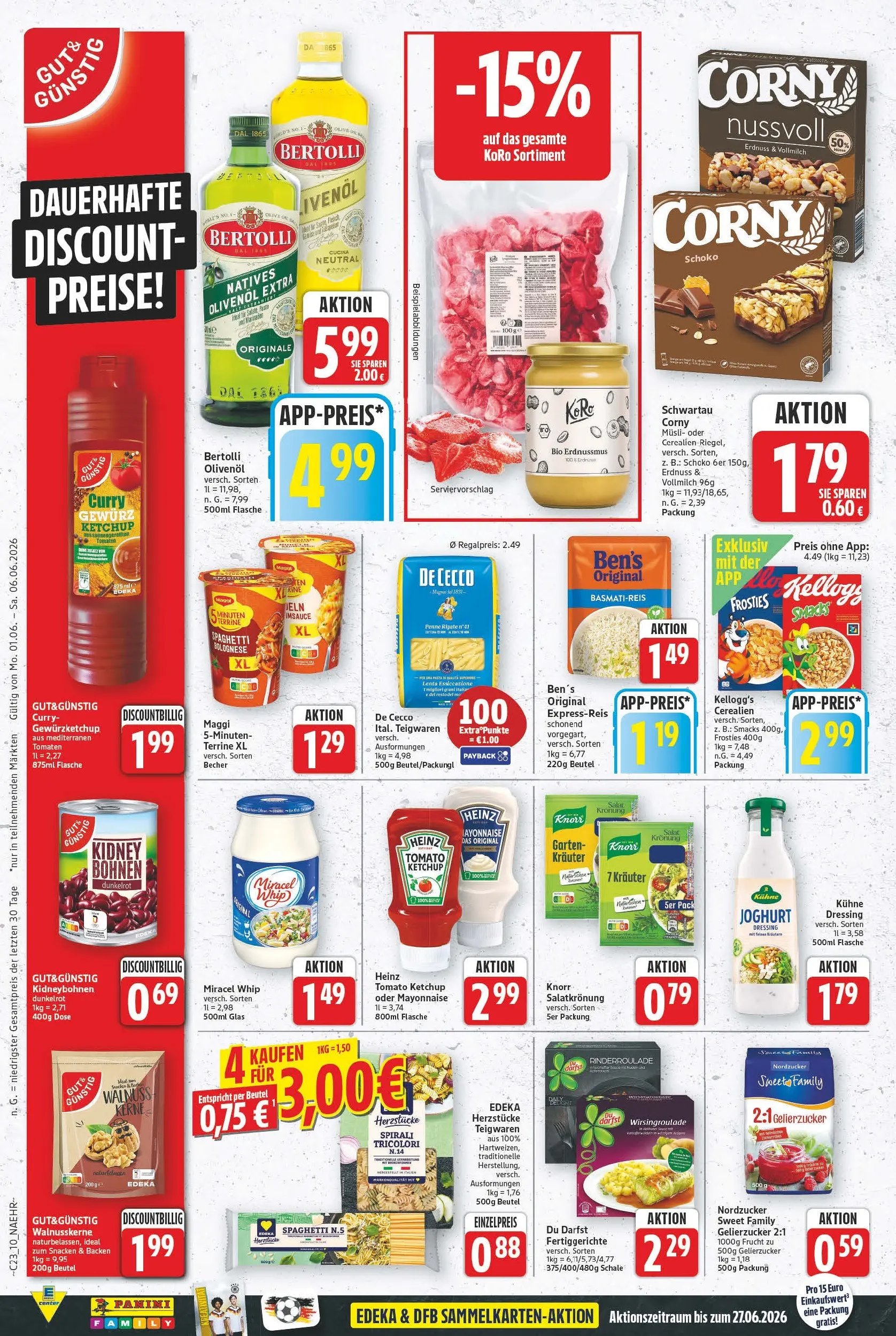 E center Prospekt Hannover (ab 26.05.2026) zum Blättern | Seite: 10 | Produkte: Gelierzucker, Maggi, Dressing, Knorr