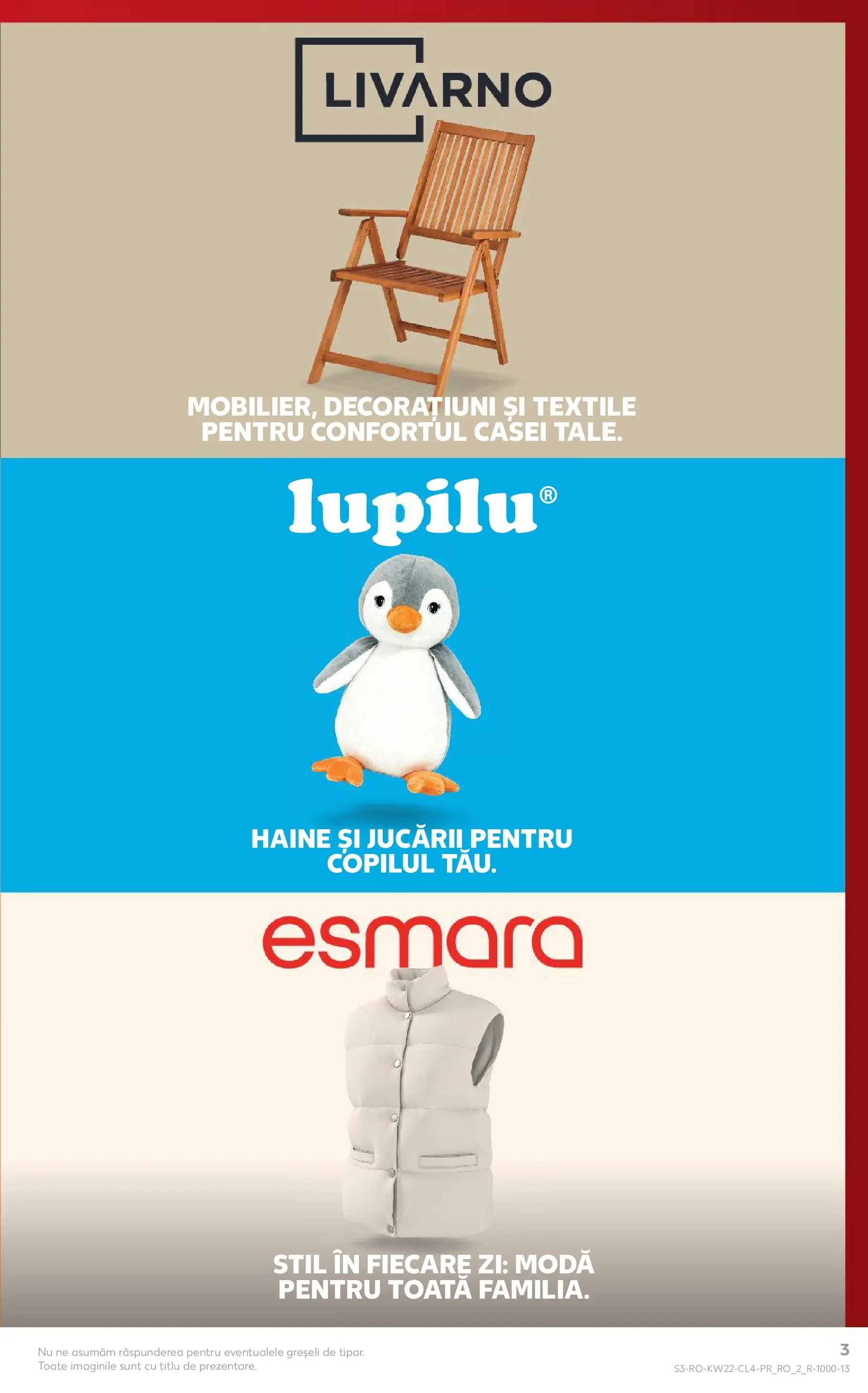 Kaufland Comarnic 26.05.2026 - Revista si Oferta | Pagină: 3 | Produse: Haine