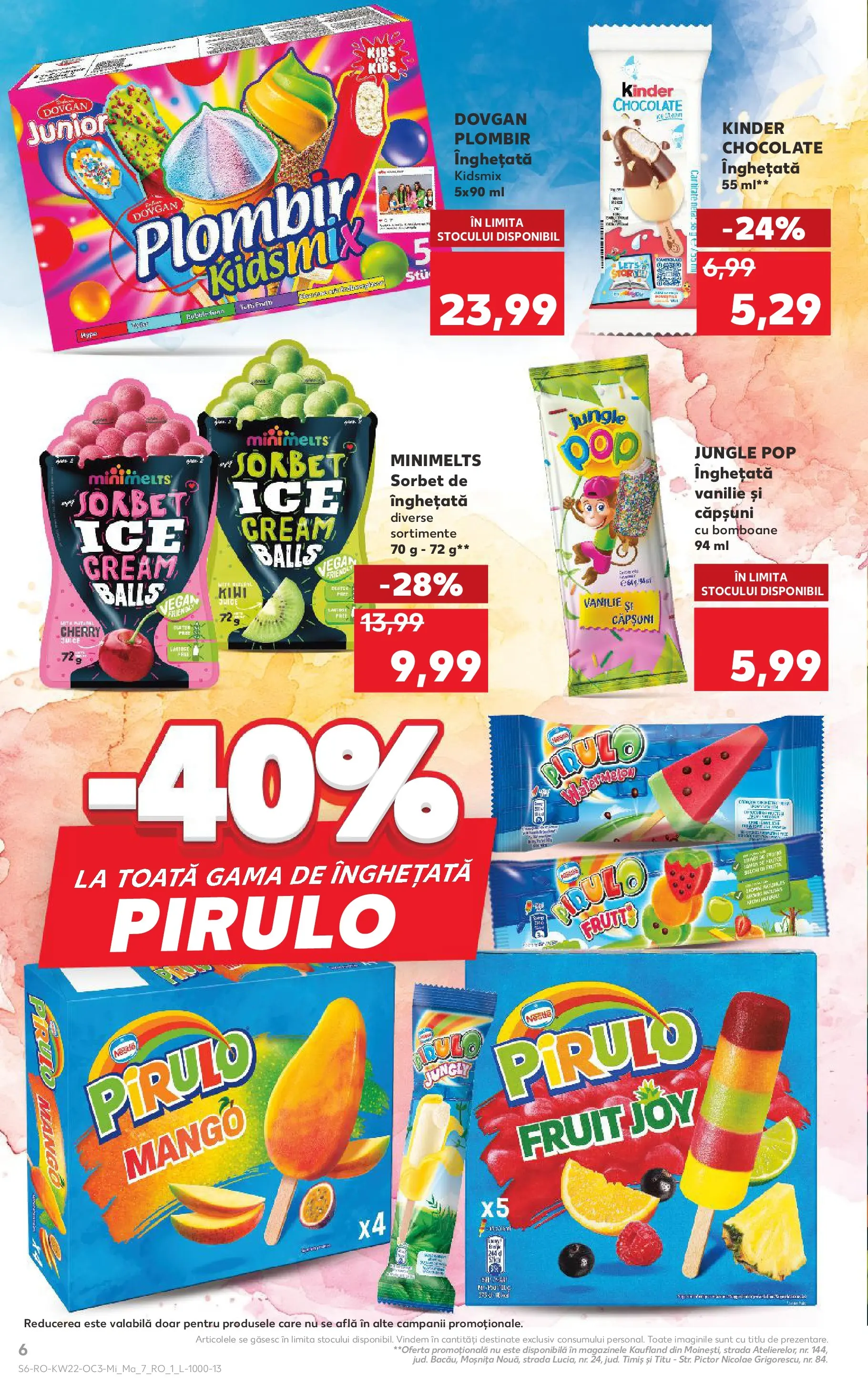 Kaufland Domnesti 26.05.2026 - Revista si Oferta | Pagină: 6 | Produse: Bomboane, Căpșuni, Kiwi, Mango