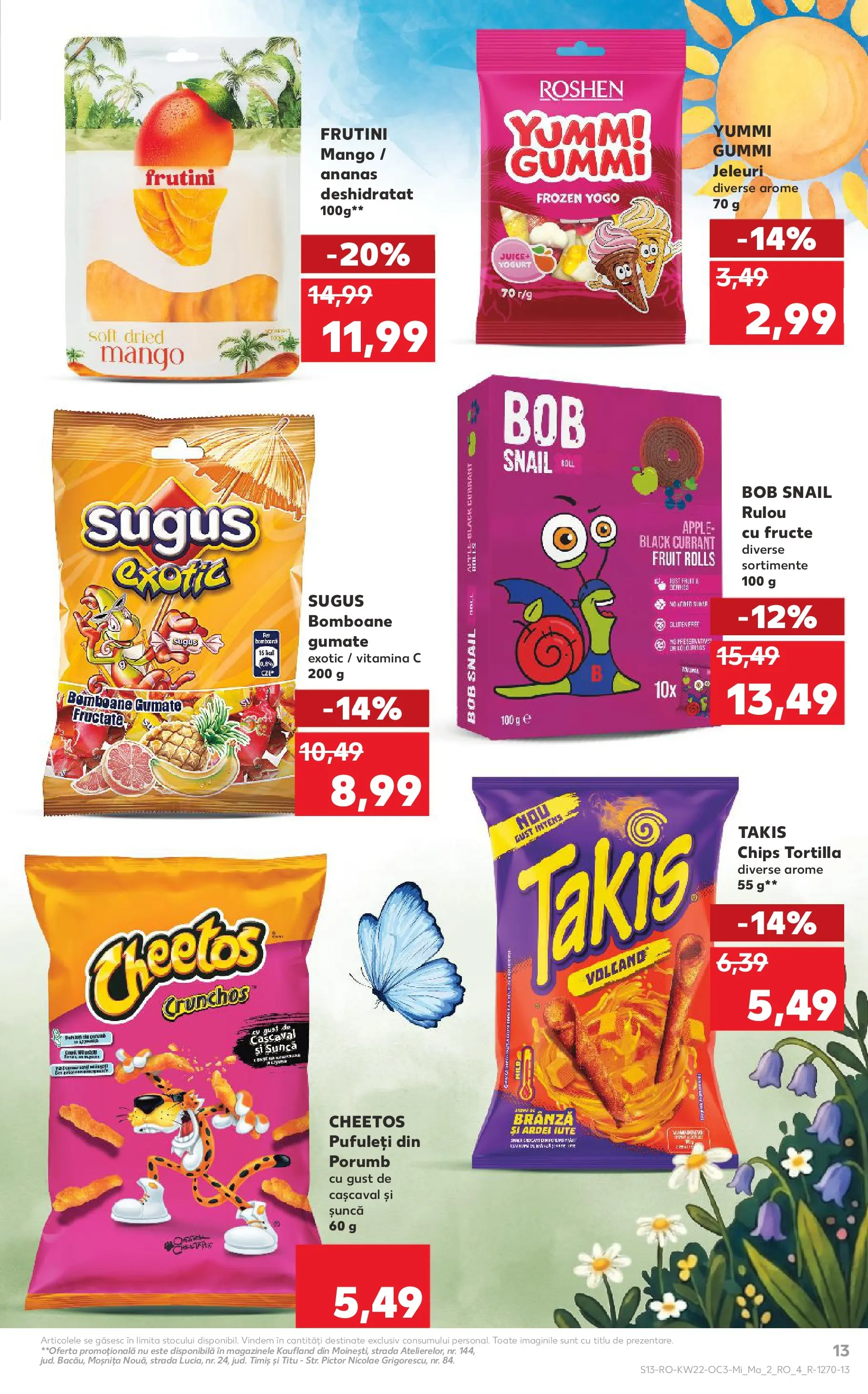 Kaufland Zalau 26.05.2026 - Revista si Oferta | Pagină: 13 | Produse: Ardei, Pufuleți, Ananas, Porumb