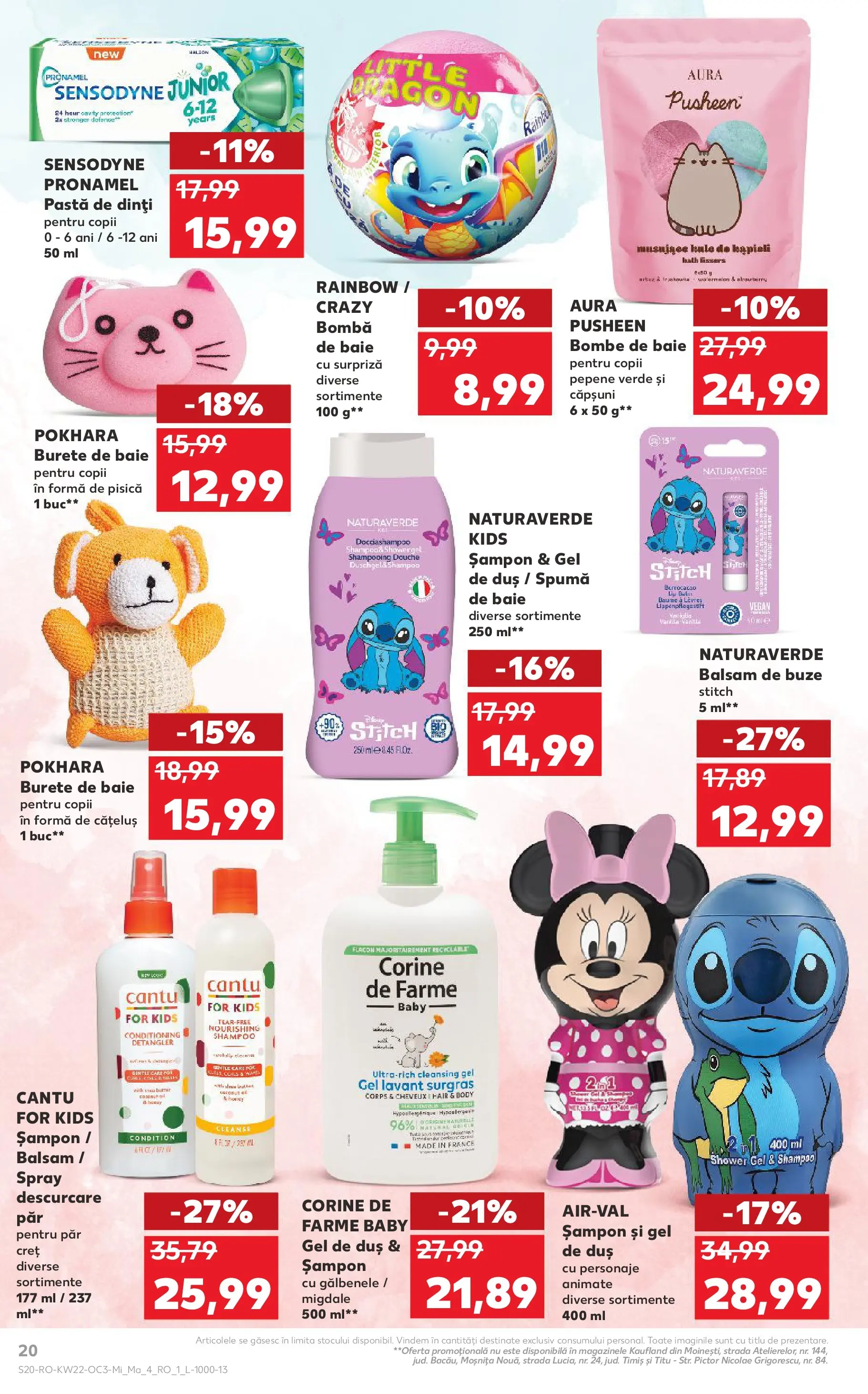 Kaufland Domnesti 26.05.2026 - Revista si Oferta | Pagină: 20 | Produse: Pepene Verde, Body, Migdale, Gel de duș