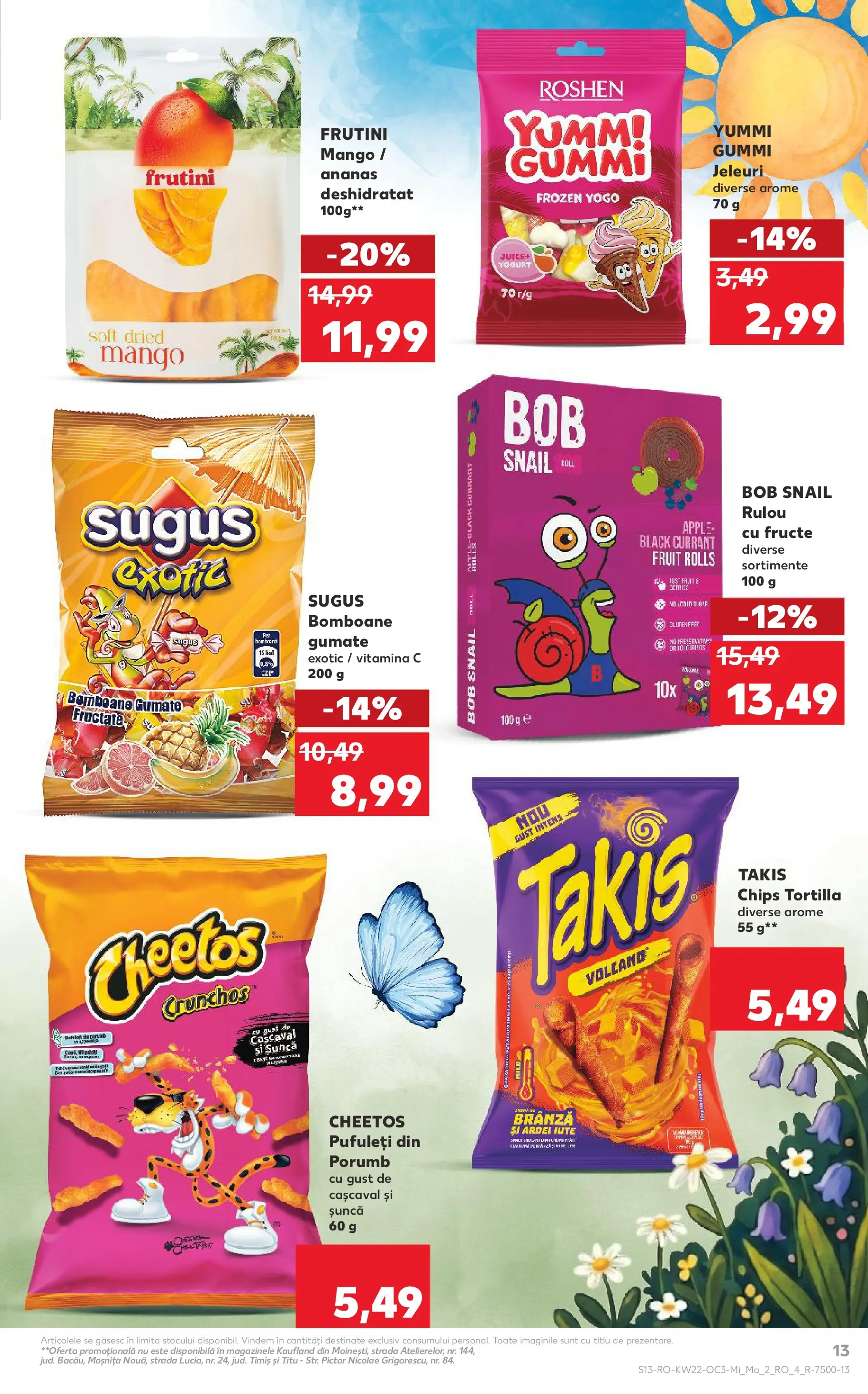 Kaufland Viseu de Sus 26.05.2026 - Revista si Oferta | Pagină: 13 | Produse: Ardei, Brânză, Ananas, Jeleuri
