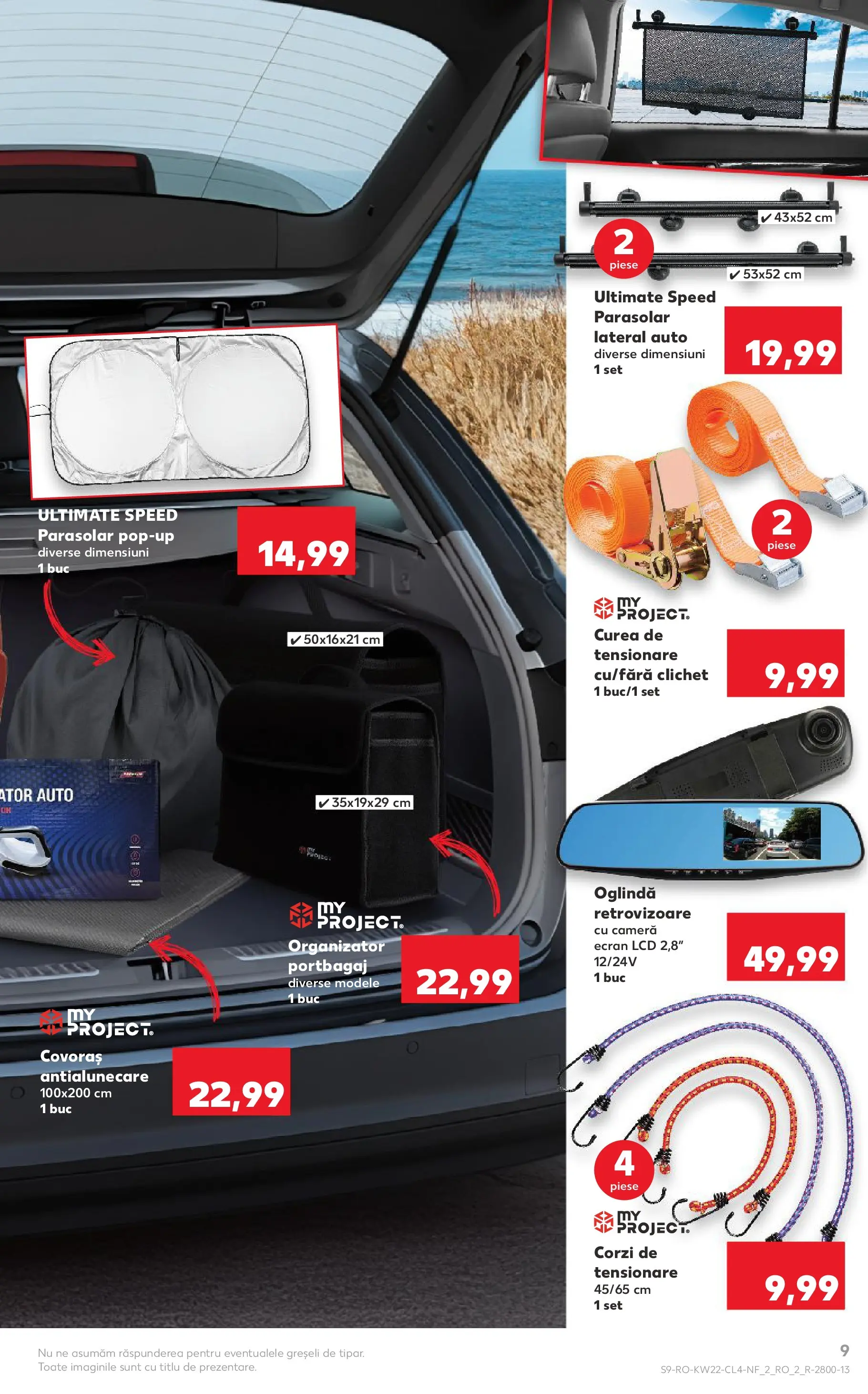 Kaufland Codlea 27.05.2026 - Revista si Oferta | Pagină: 9 | Produse: Curea, Cameră, Oglindă