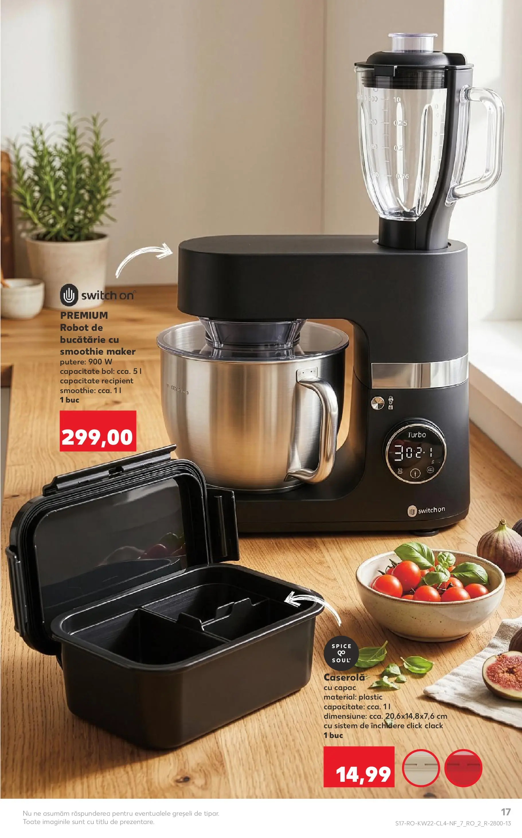 Kaufland Codlea 27.05.2026 - Revista si Oferta | Pagină: 17 | Produse: Robot, Bol, Bucătărie, Smoothie