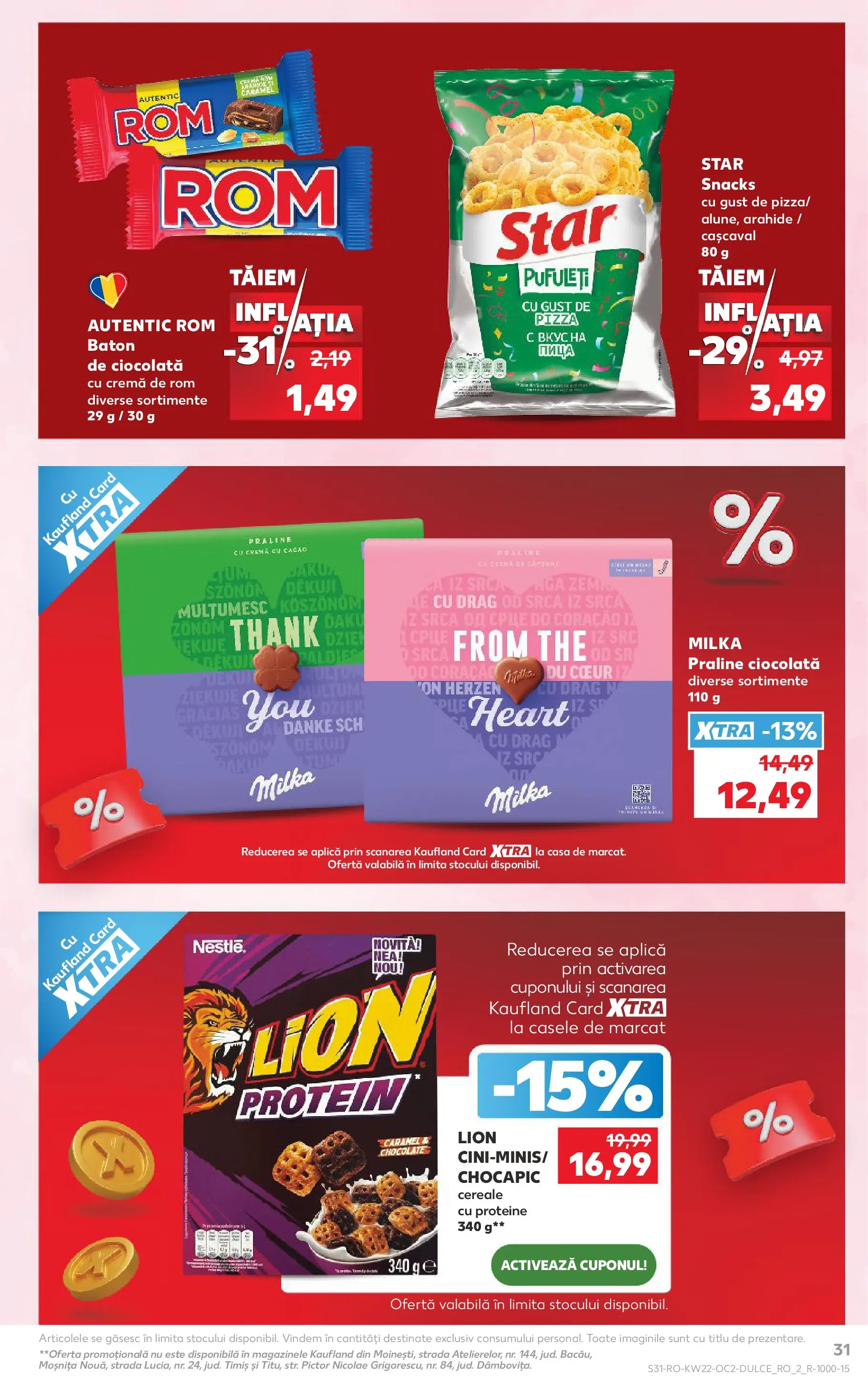 Kaufland Domnesti 26.05.2026 - Revista si Oferta | Pagină: 31