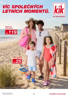 Náhled letáku Kik - KiK leták do 31.05.2026 od 24.03.2026