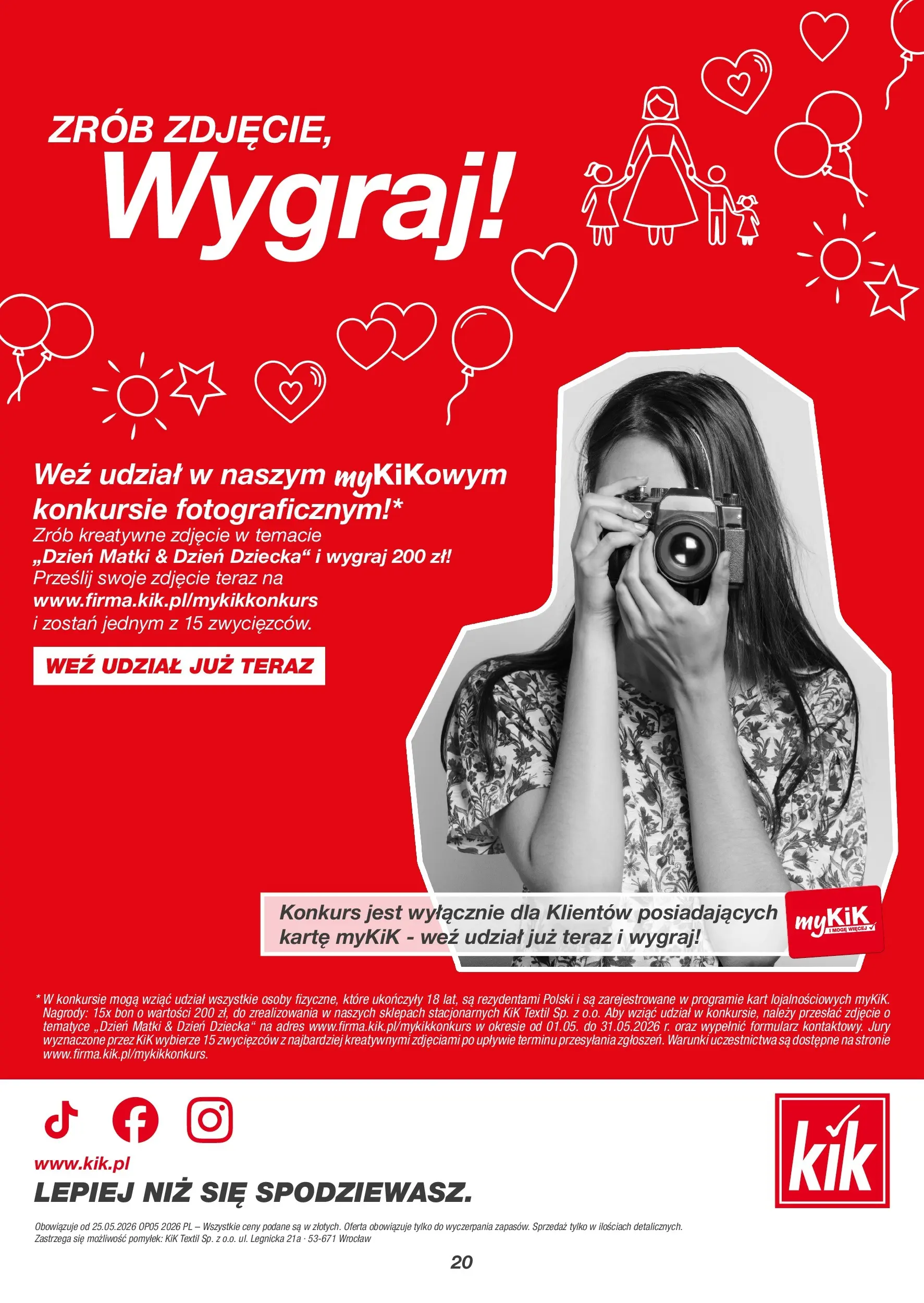 Kik gazetka od 25.05.2026 - Aktualna gazetka online | Strona: 20