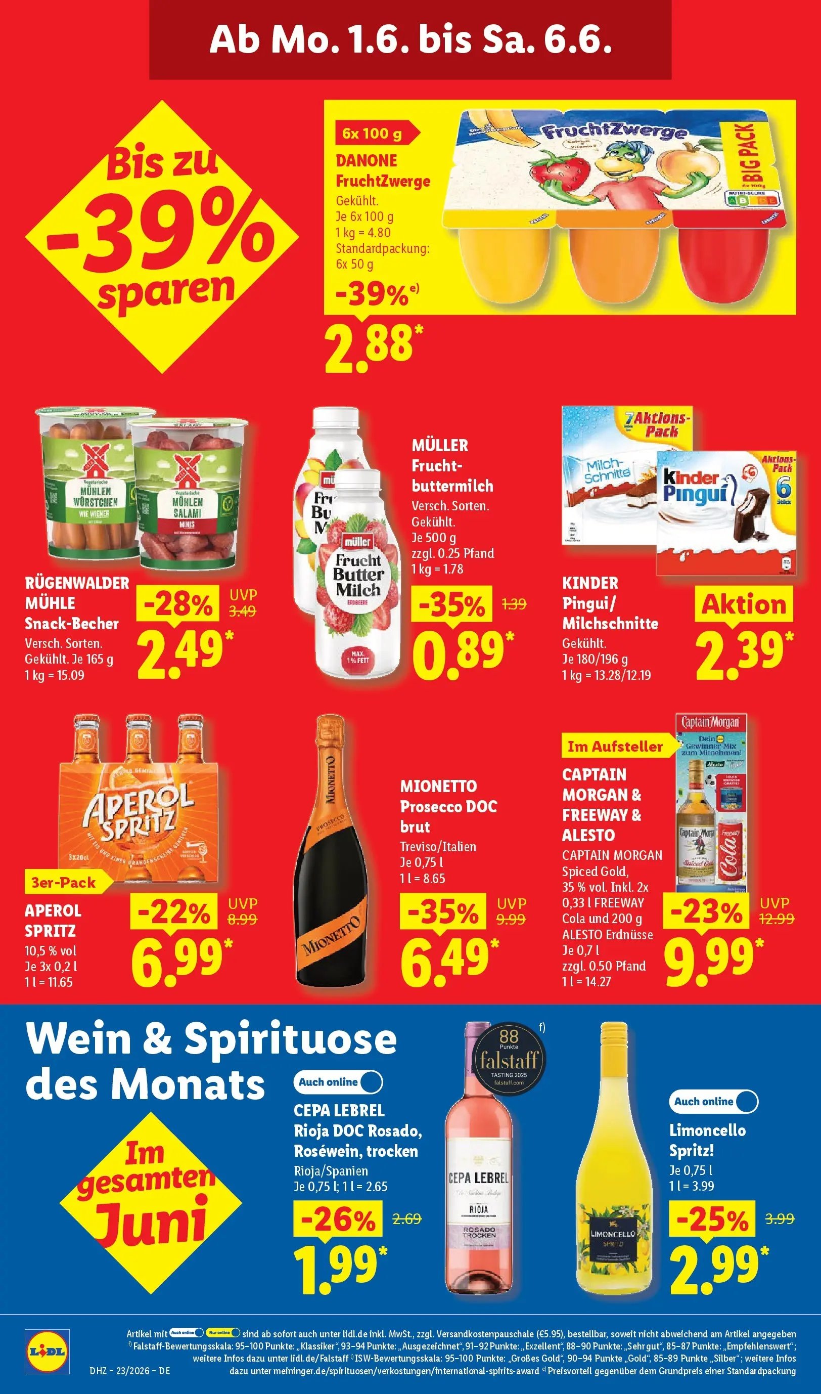 Lidl Prospekt Weikersheim (ab 31.05.2026) » Angebote online | Seite: 20 | Produkte: Buttermilch, Erdnüsse, Cola, Limoncello Lidl Prospekt Weikersheim (ab 31.05.2026) zum Blättern » Angebote | Seite: 20 | Produkte: Buttermilch, Erdnüsse, Cola, Limoncello