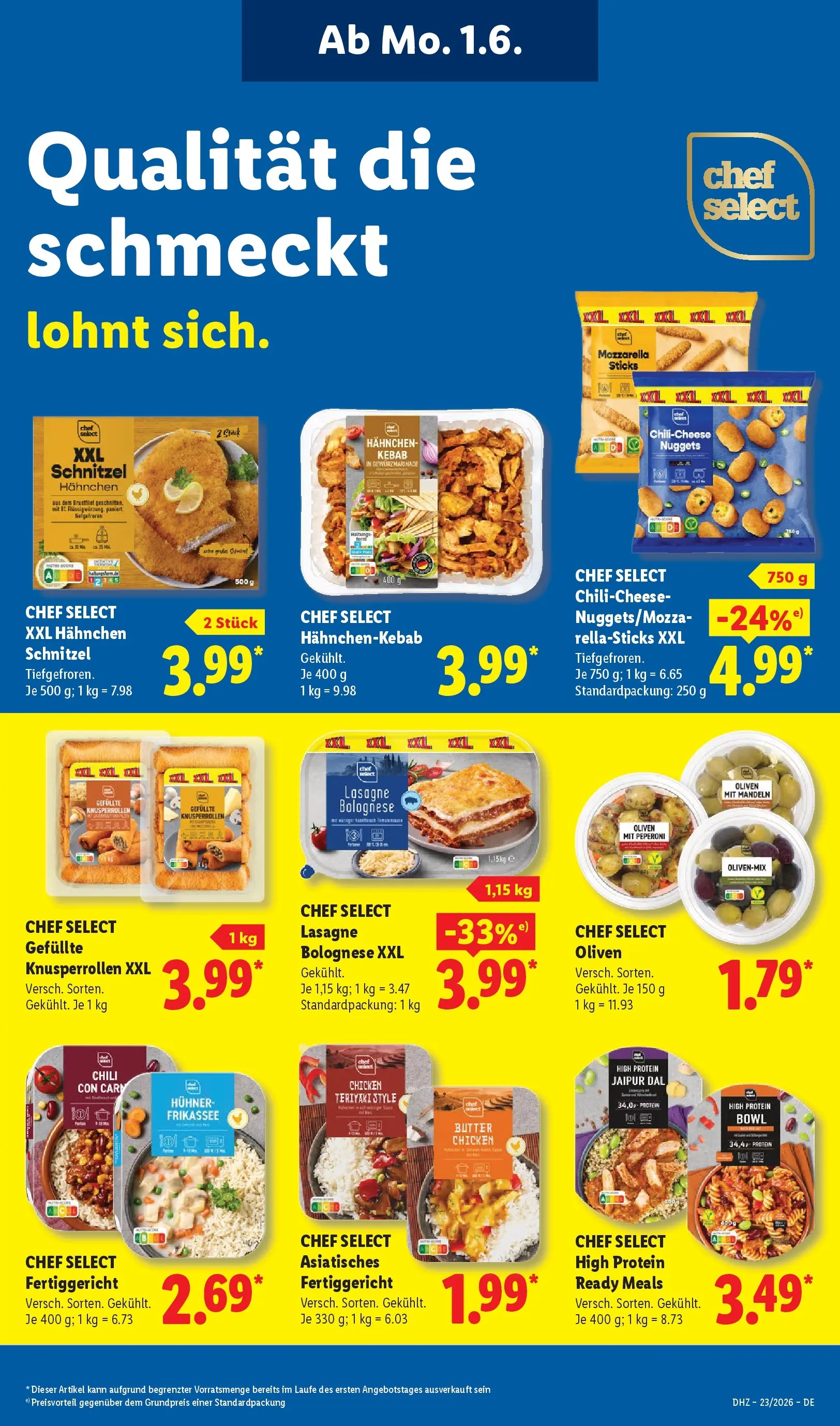Lidl Prospekt Weikersheim (ab 31.05.2026) » Angebote online | Seite: 21 | Produkte: Hahnchen, Butter, Mandeln, Schnitzel Lidl Prospekt Weikersheim (ab 31.05.2026) zum Blättern » Angebote | Seite: 21 | Produkte: Hahnchen, Butter, Mandeln, Schnitzel