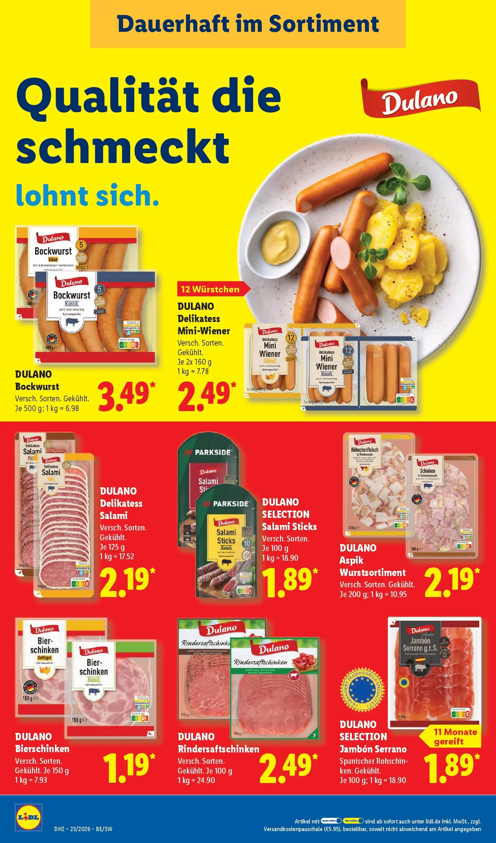 Lidl Prospekt Weikersheim (ab 31.05.2026) » Angebote online | Seite: 22 | Produkte: Käse, Bier, Salami, Schinken Lidl Prospekt Weikersheim (ab 31.05.2026) zum Blättern » Angebote | Seite: 22 | Produkte: Käse, Bier, Salami, Schinken