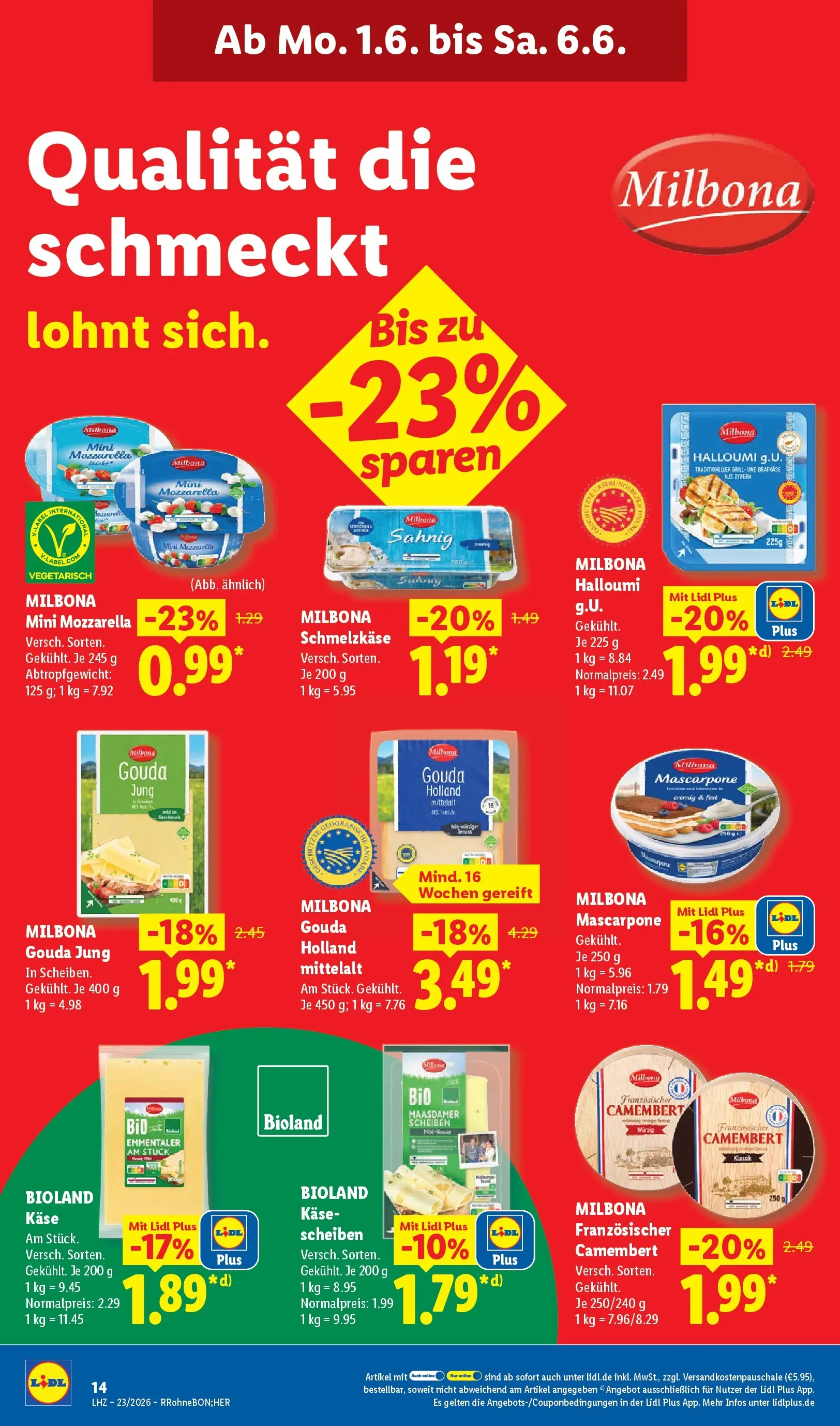Lidl Prospekt Zülpich (ab 01.06.2026) » Angebote online | Seite: 24 | Produkte: Grill, Käse, Mascarpone, Mozzarella Lidl Prospekt Zülpich (ab 01.06.2026) zum Blättern » Angebote | Seite: 24 | Produkte: Grill, Käse, Mascarpone, Mozzarella